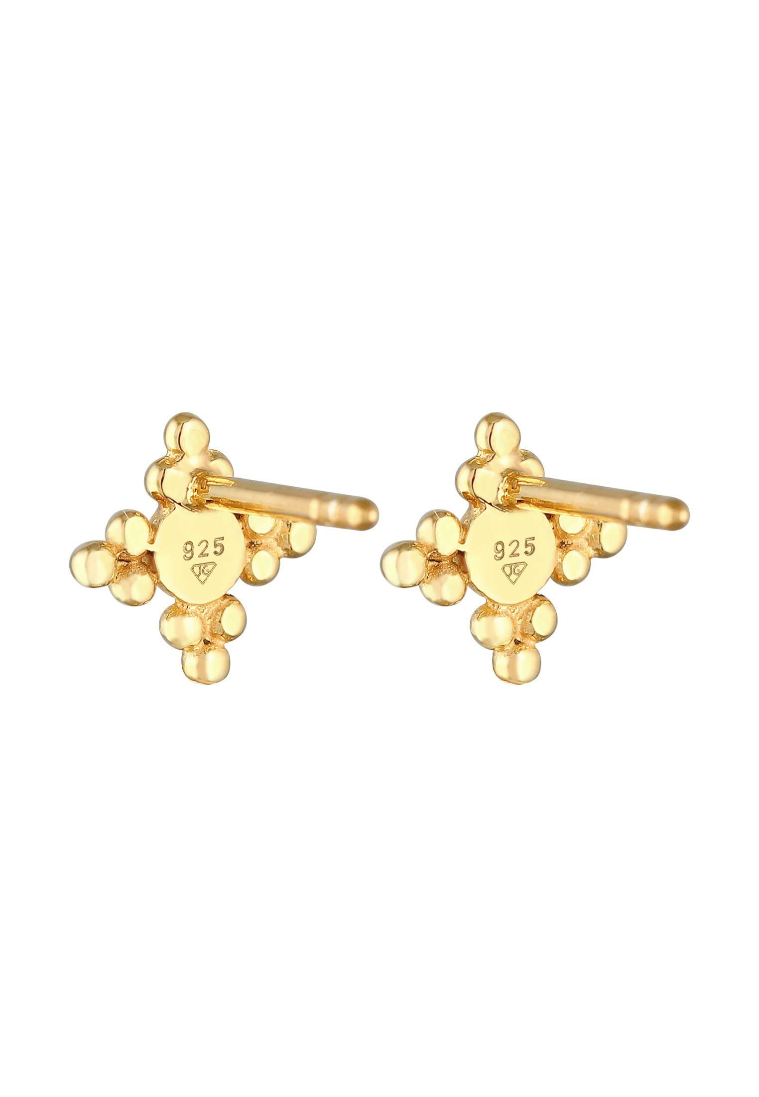 Elli Paar Ohrstecker »Ohrringe Kugel Dots Stern Design 925 Silber«