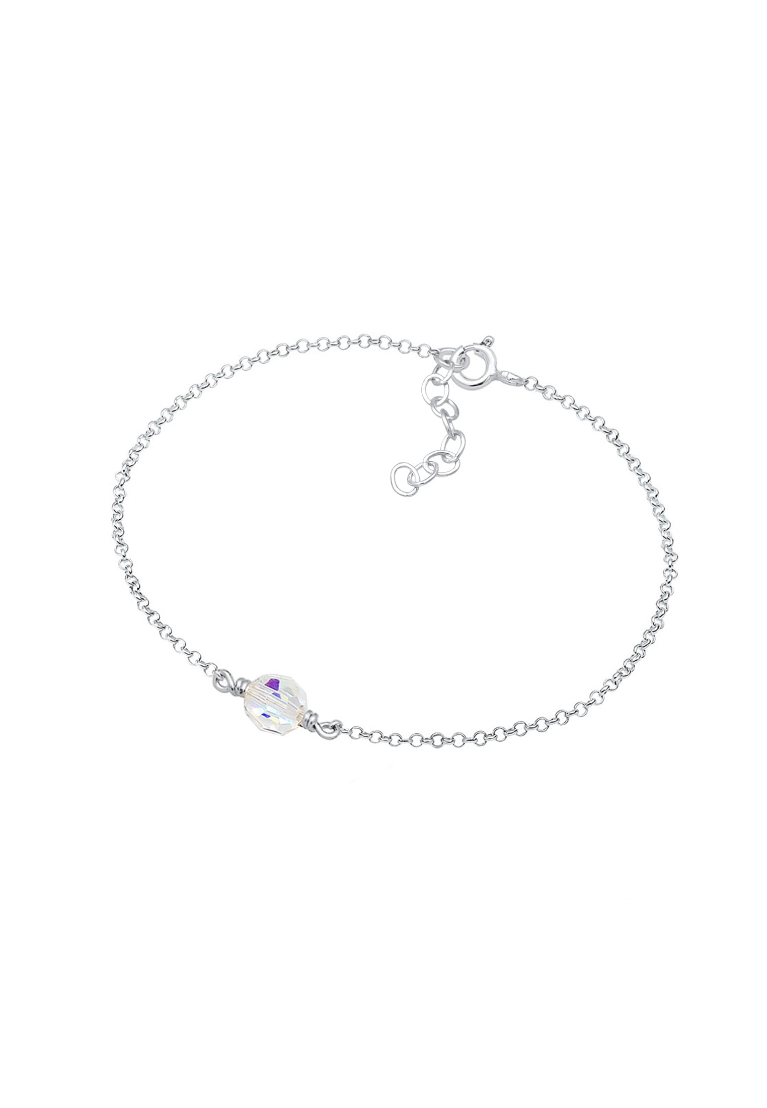 Elli Armkette »Armband Kinder Kugel Bead Kristalle 925 Silber«