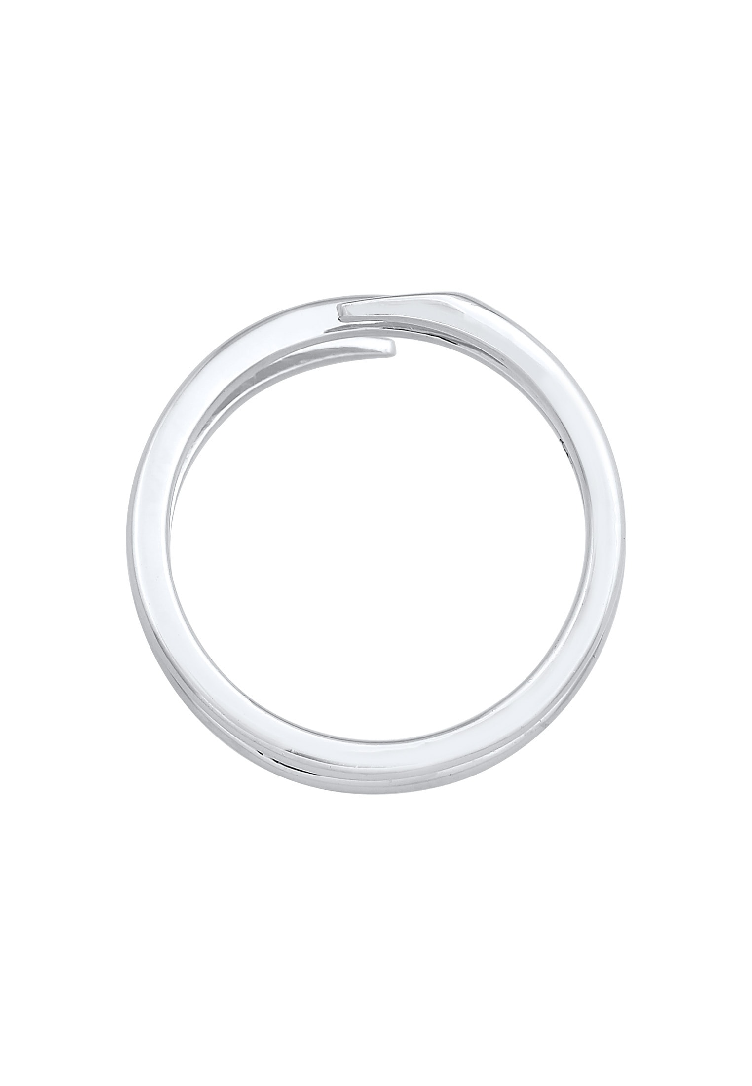 Elli Silberring »Ring Wickelring Twist Fein 925 Silber«