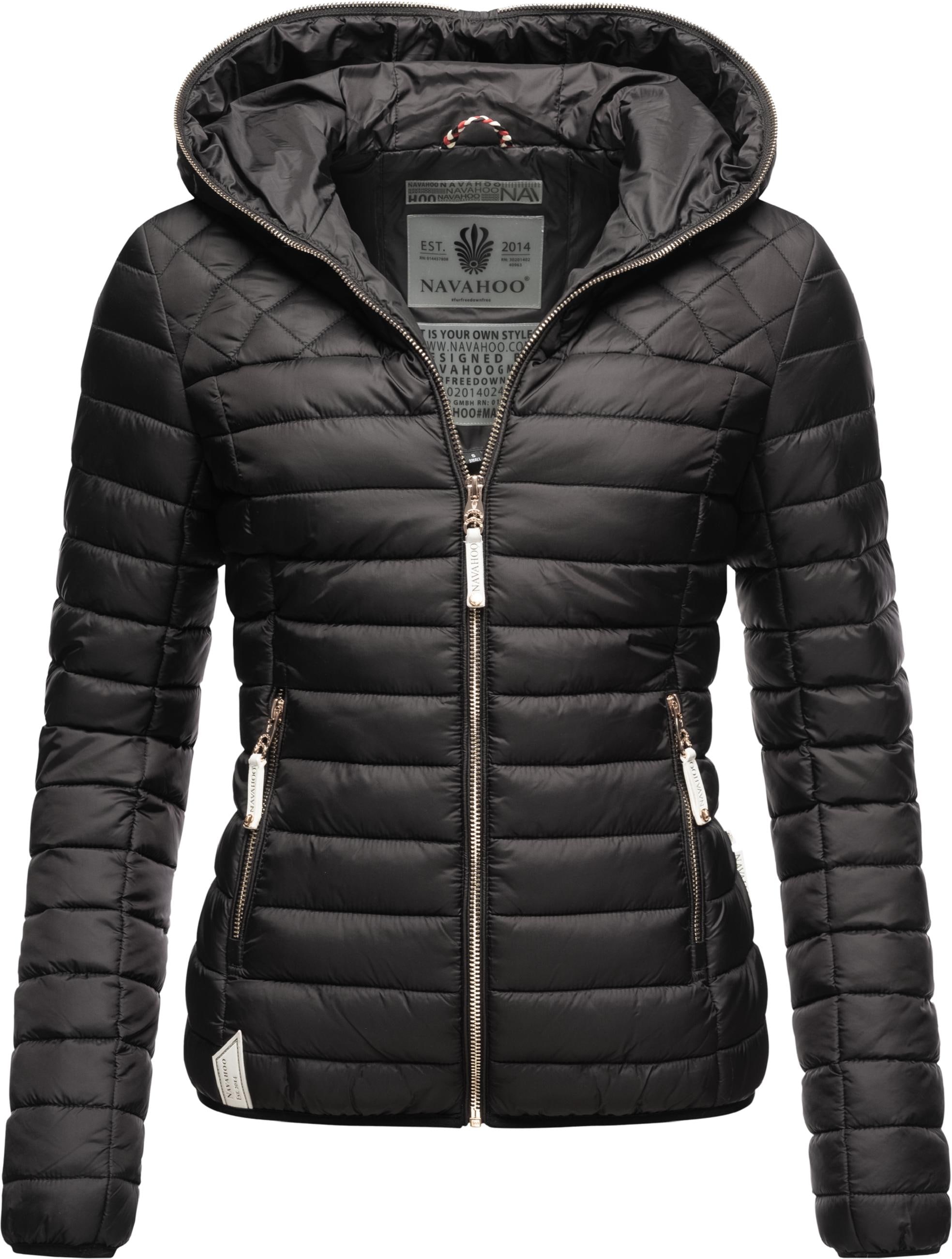 Navahoo Steppjacke »Steppjacke Ich Bin Hübsch«, mit Kapuze, leichte Übergangsjacke mit Kapuze