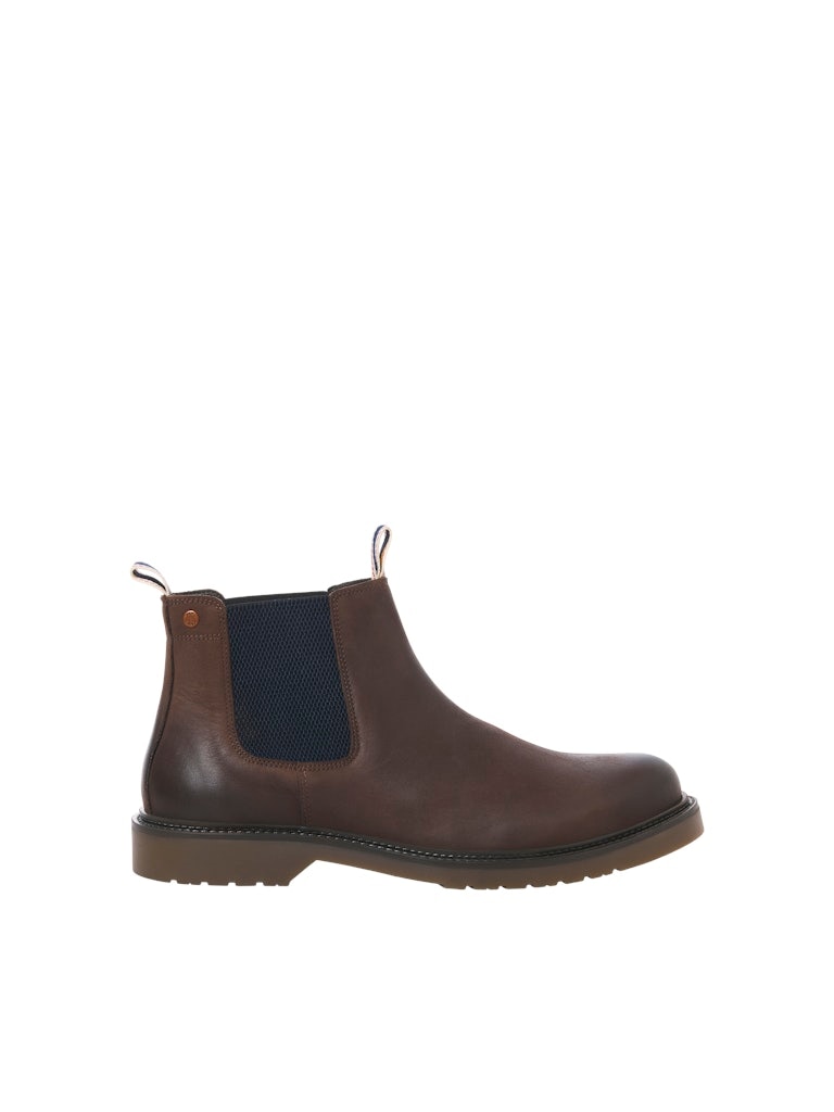 Jack & Jones Chelseaboots »JFWLEYTON«  mit Blockabsatz