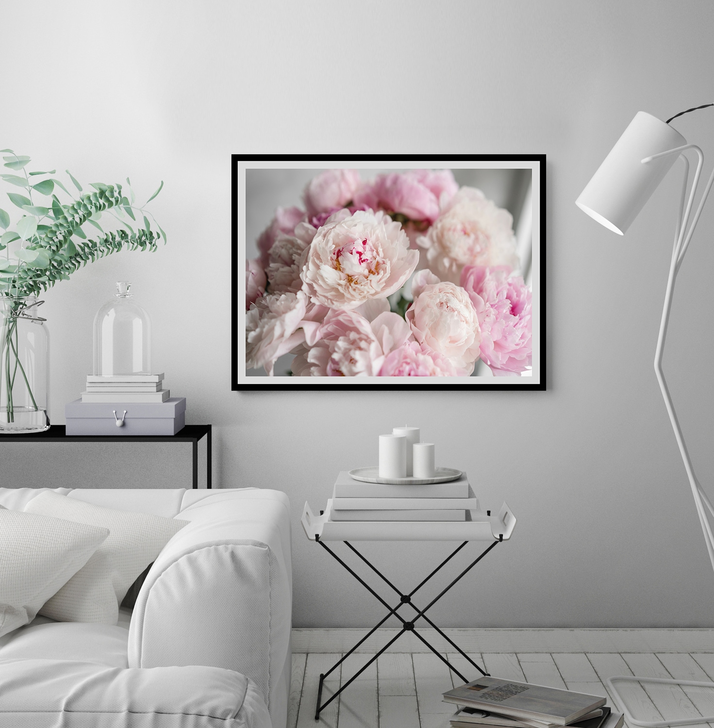 queence Bild »Amalia«, Blumen, gerahmt, Rosen