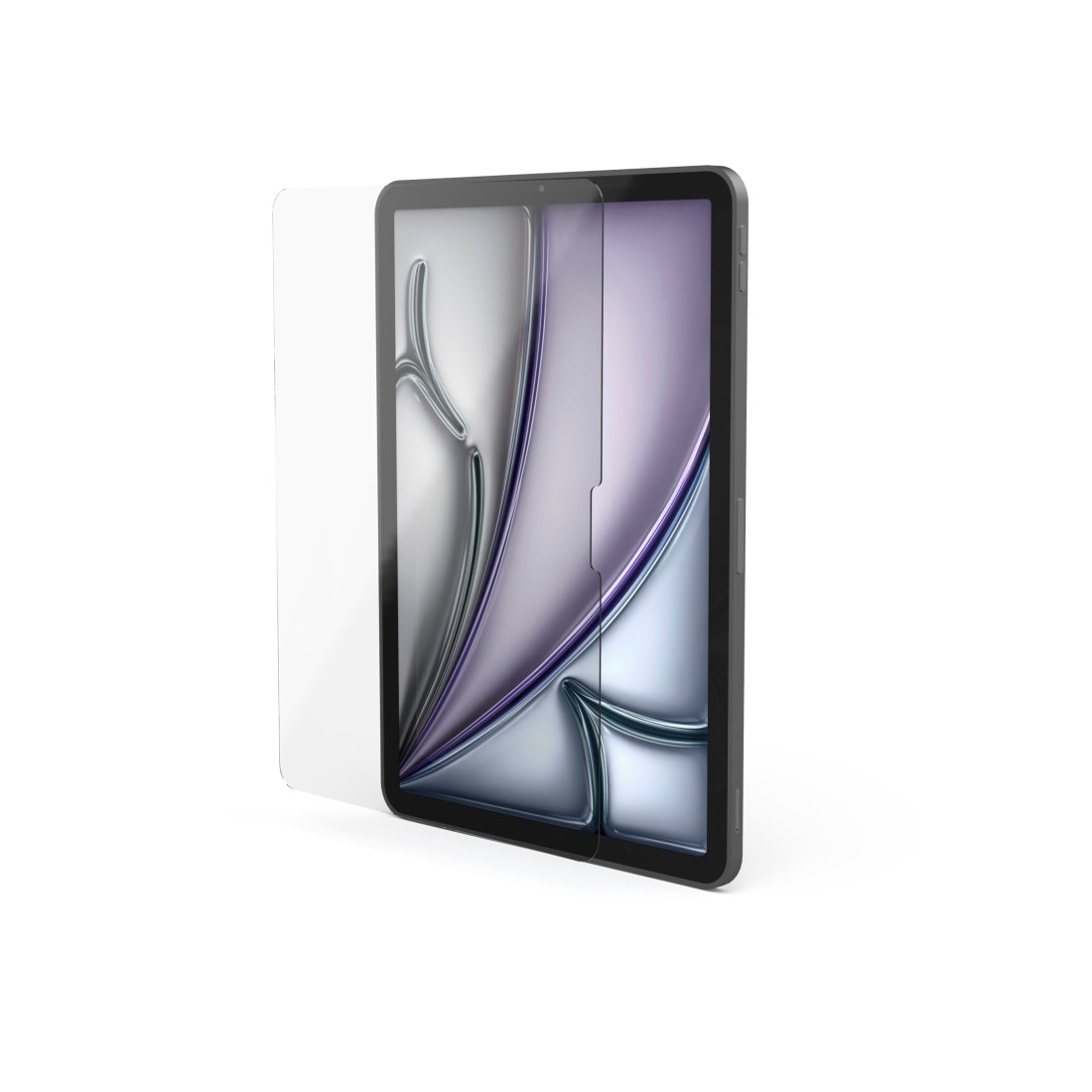 Hama Displayschutzglas »Displayschutzglas für Apple iPad Air 11 Zoll, gehärtetes Glas« für Apple iPad Air 11" (2024/2025/2026) 9H Härtegrad, Ultraclear Glas, 0,33 mm dünn, elektrostatisch haftend