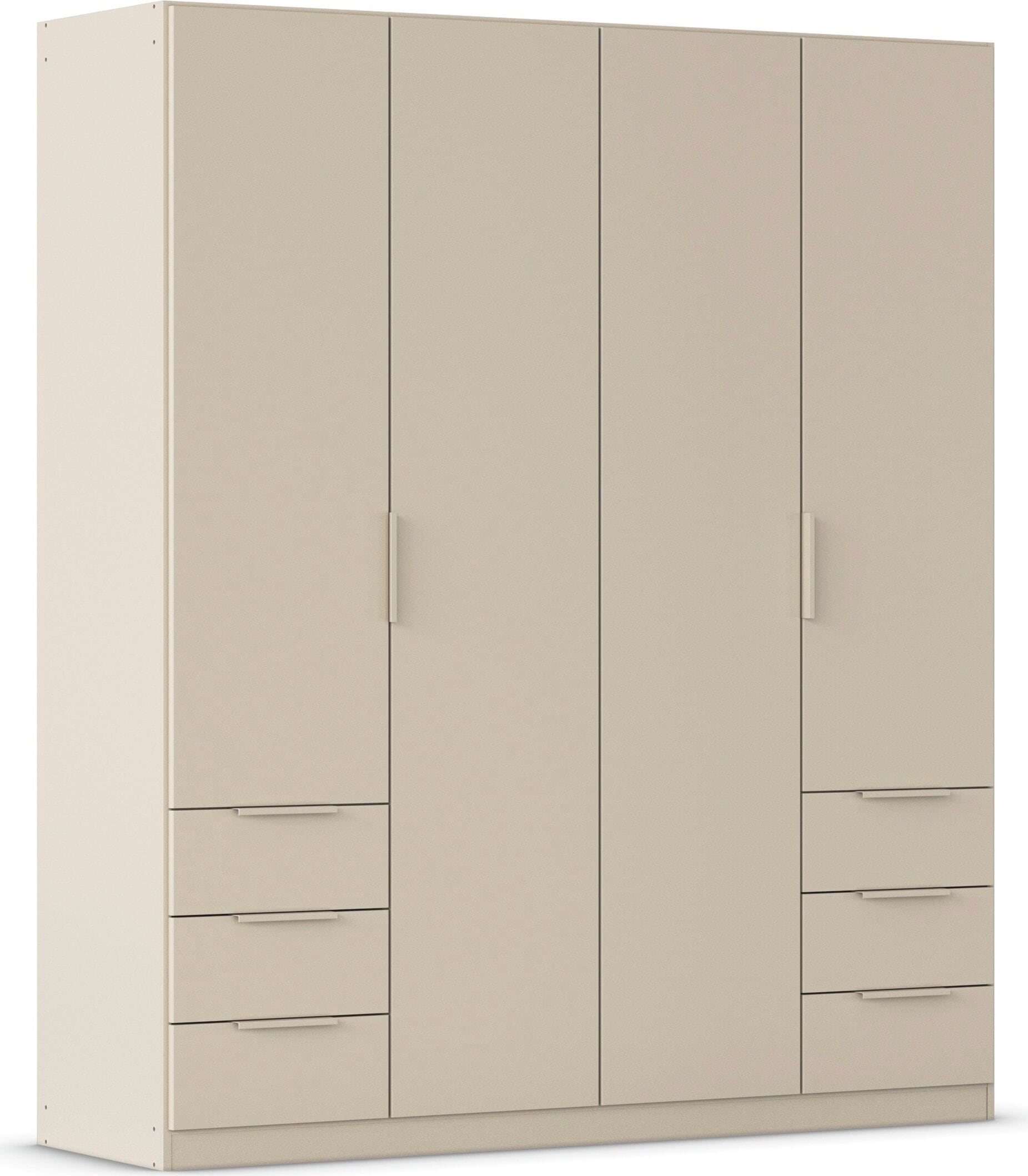 OTTO home Kleiderschrank »Mehrzweckschrank Schrank Schlafzimmer Garderobe Mietswohnung XEELINA« Mehr Flexibilität durch variable Schubladenanordnung MADE IN GERMANY