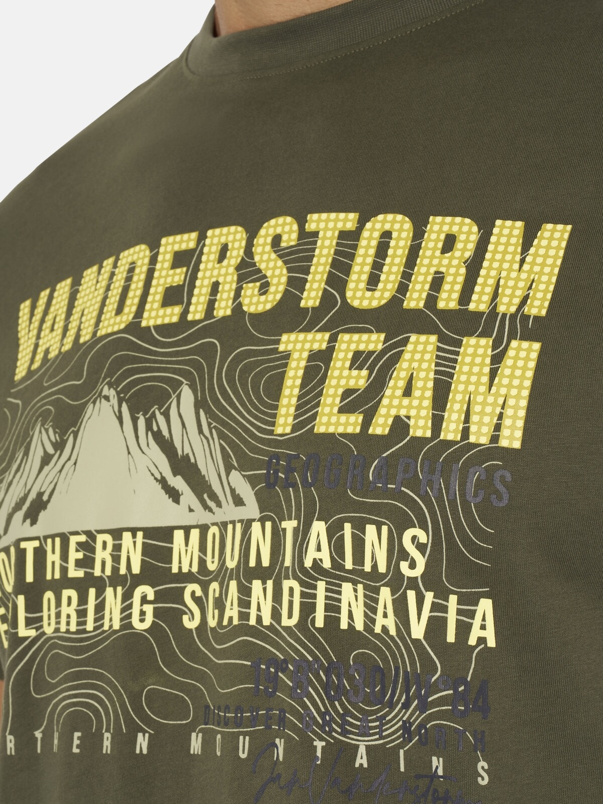 Jan Vanderstorm Rundhalsshirt »T-Shirt BALVAR«