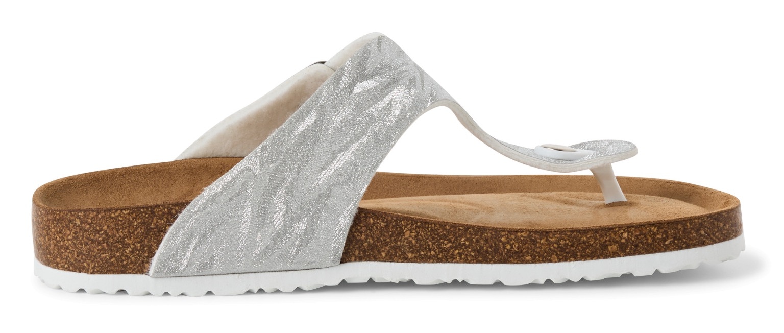 Tamaris Zehentrenner »CORRA«, Sommerschuh, Schlappen mit angenehmen Zehensteg