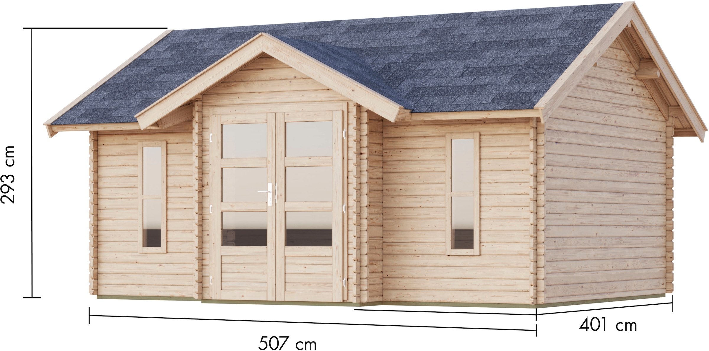 Karibu Gartenhaus »Südland«