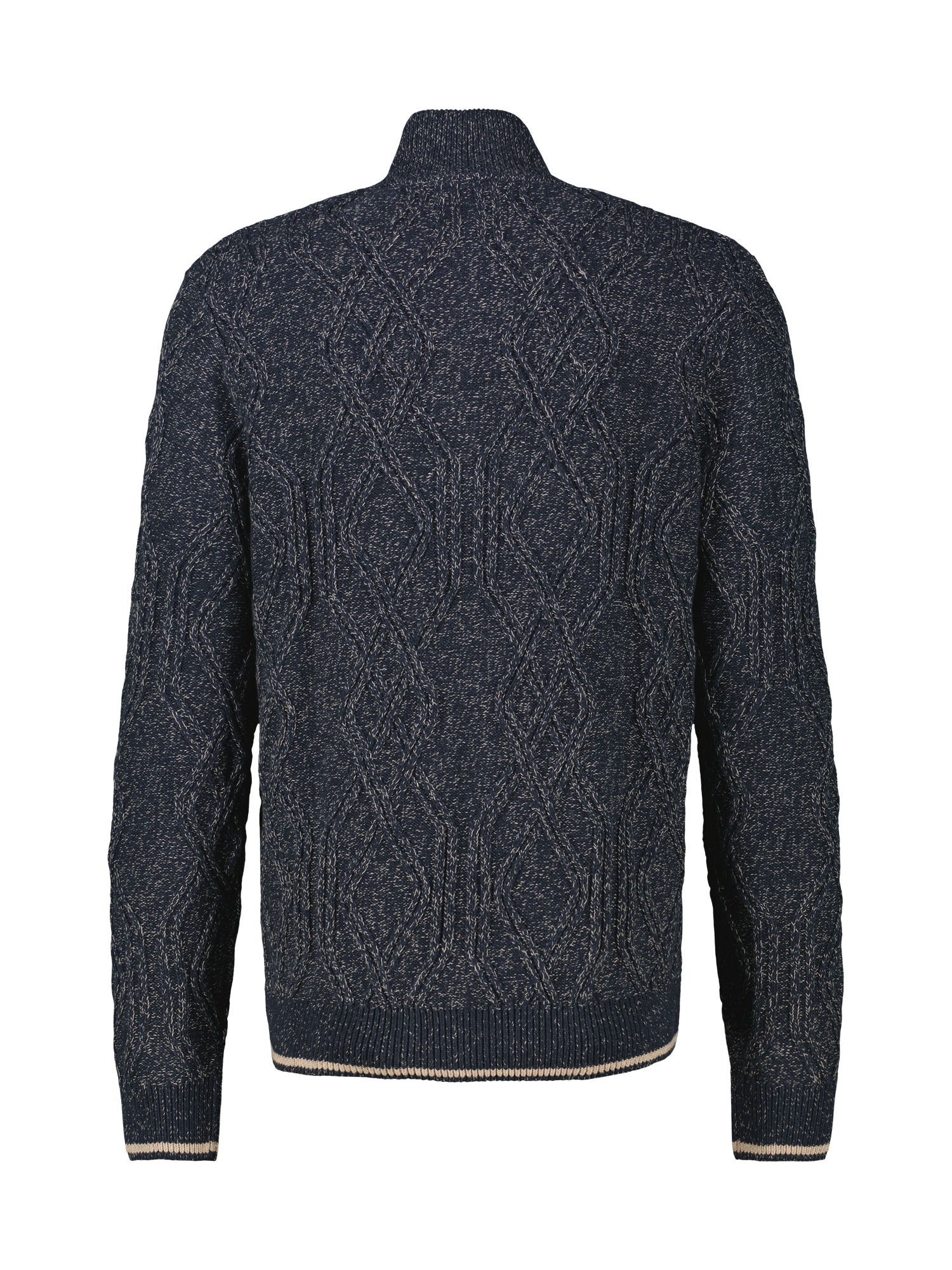 LERROS Strickjacke »LERROS Herren-Strickjacke mit Zopfmuster«