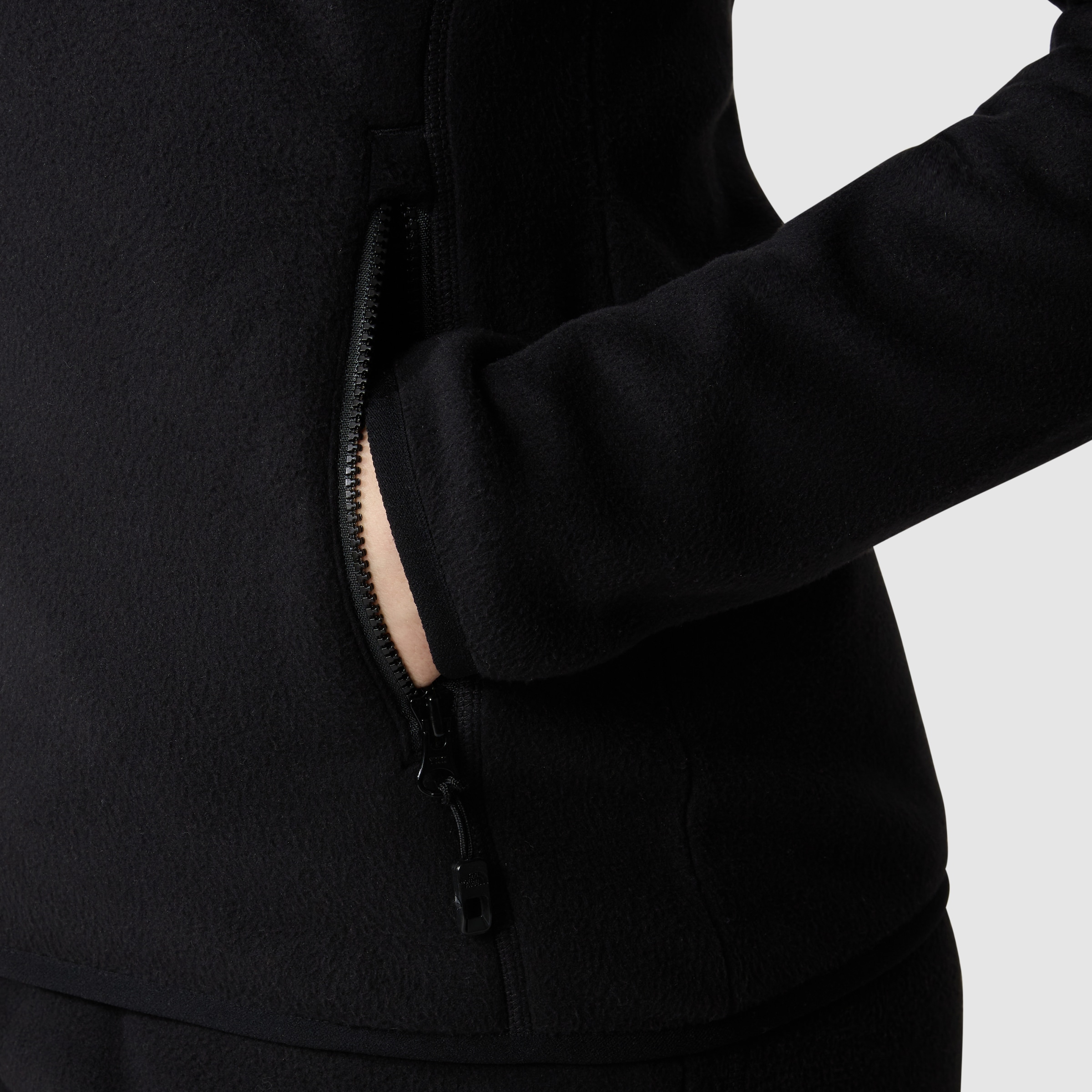The North Face Fleecejacke »W 100 GLACIER FZ - EU«, (1 St.), mit Logostickerei
