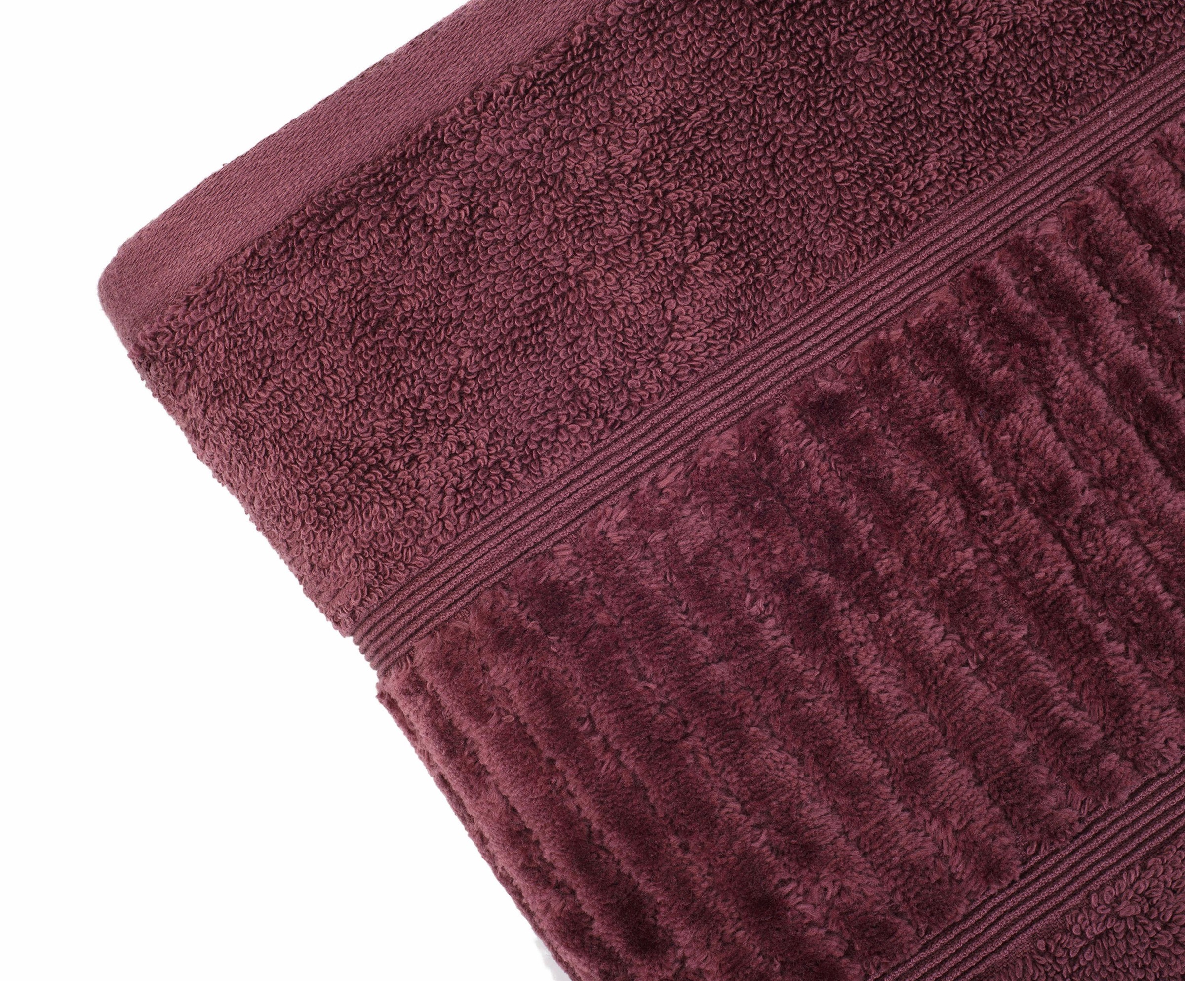 Gözze Badetuch »BIO Frottier« Bio-Baumwolle, Uni-Farben, mit geschorener Bordüre, Pastell Farben