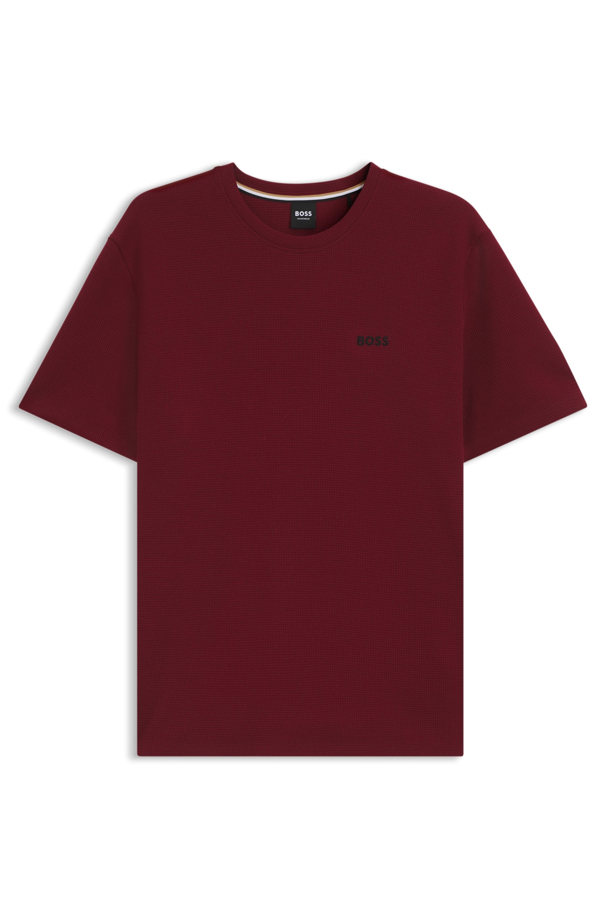 BOSS Pyjamaoberteil »Waffle T-Shirt«