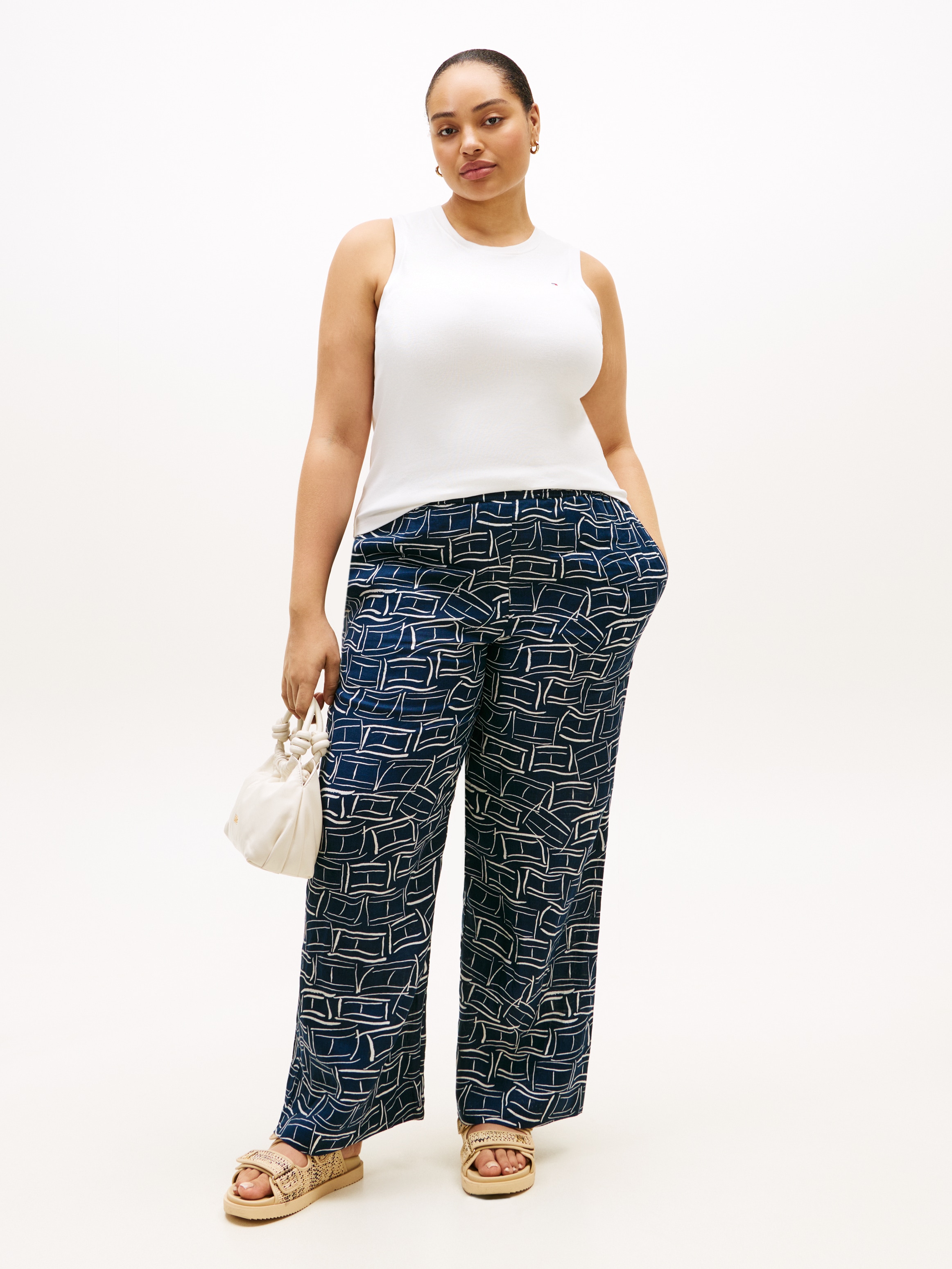 Tommy Hilfiger Curve T-Shirt »CRV SLIM CODY C-NK TANK« in großen Größen