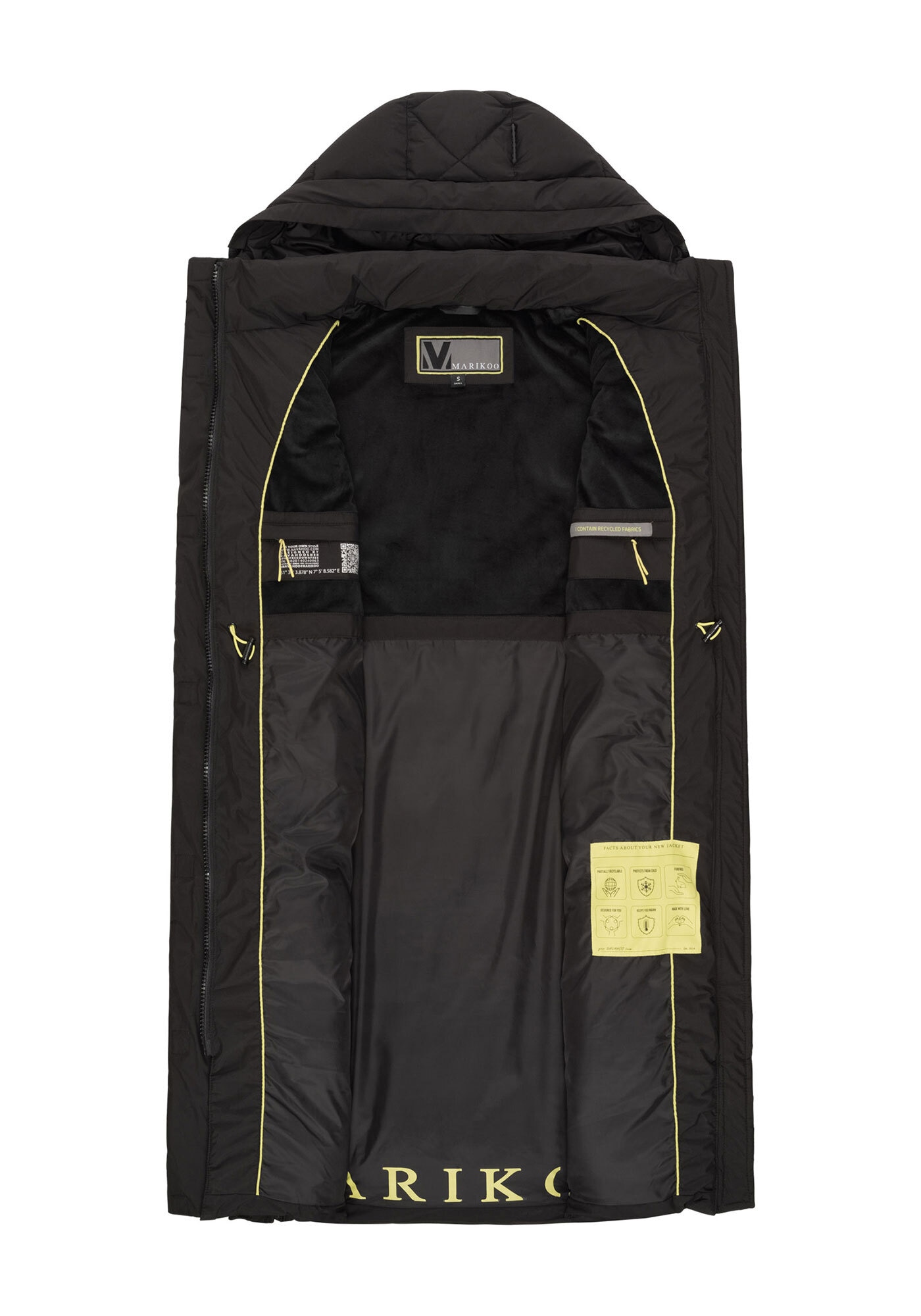 Marikoo Steppweste »Marikoo Narikaa Damen Winterweste N018«