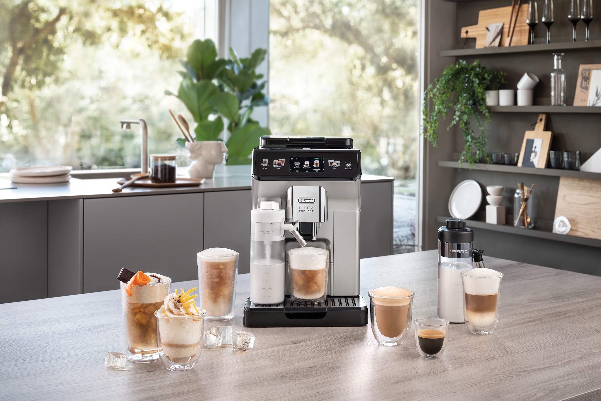 De'Longhi Kaffeevollautomat »Eletta Explore ECAM450.55.S«