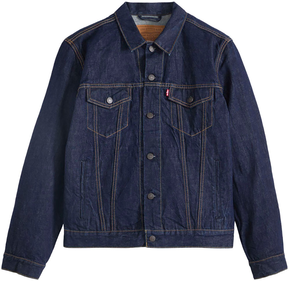 Levi's® Jeansjacke »VINTAGE FIT TRUCKER JKT« ohne Kapuze mit Knopfleiste