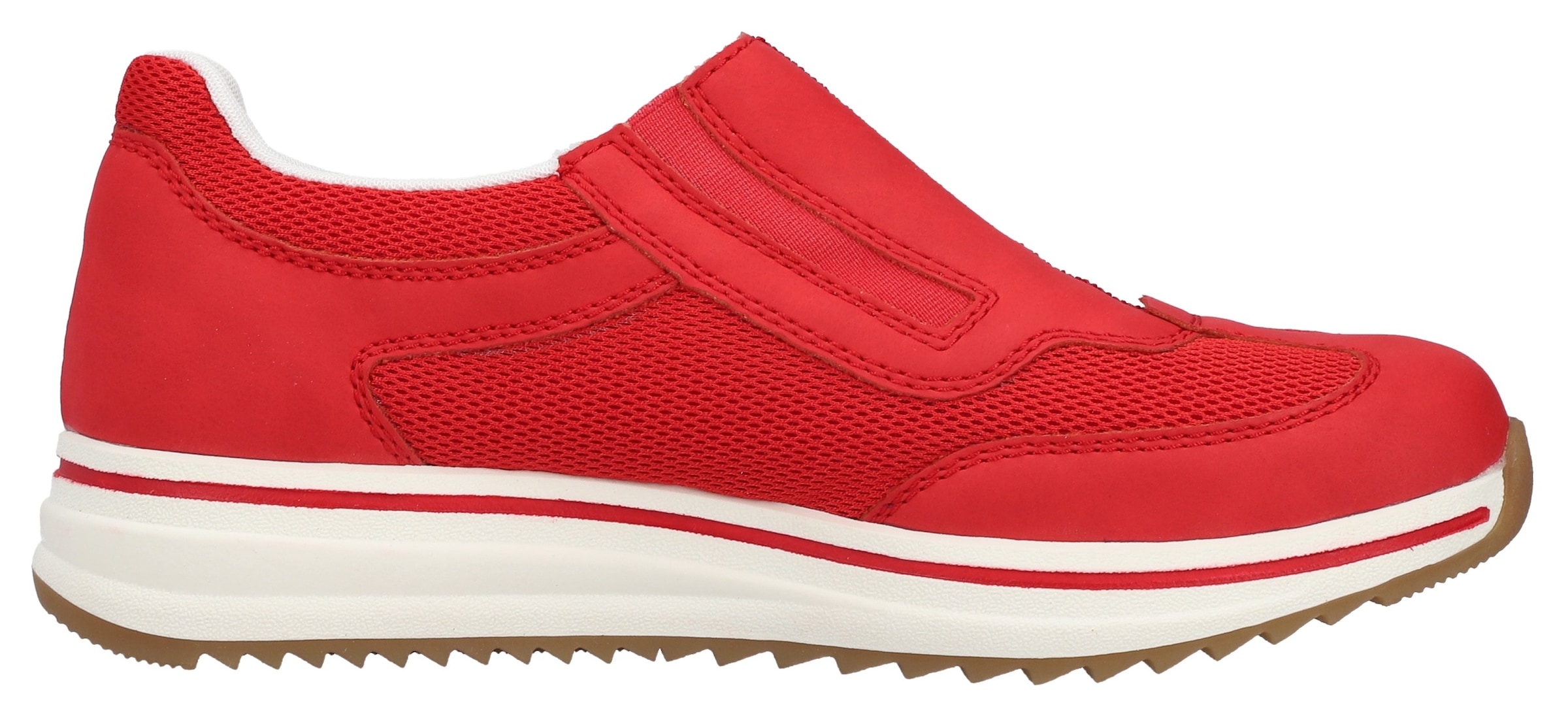 Rieker Slipper  Slip-on Sneaker, Halbschuh, Freizeitschuh mit Reißverschluss