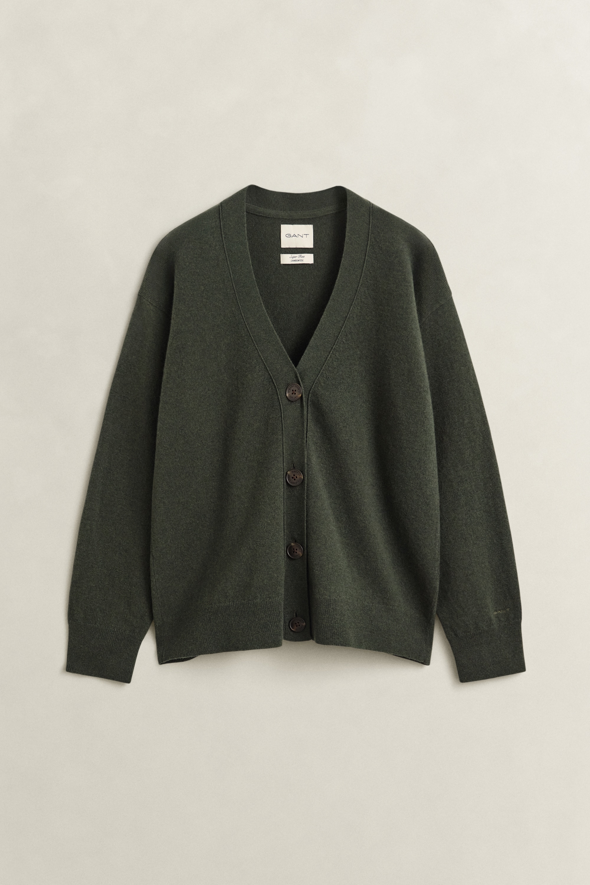 Gant Cardigan »SUPERFINE LAMBSWOOL« in Woll-Qualität
