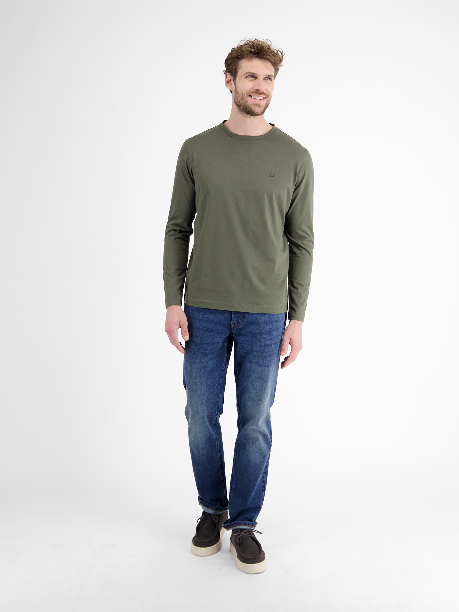 LERROS Longsweatshirt »Basic-Longsleeve«
