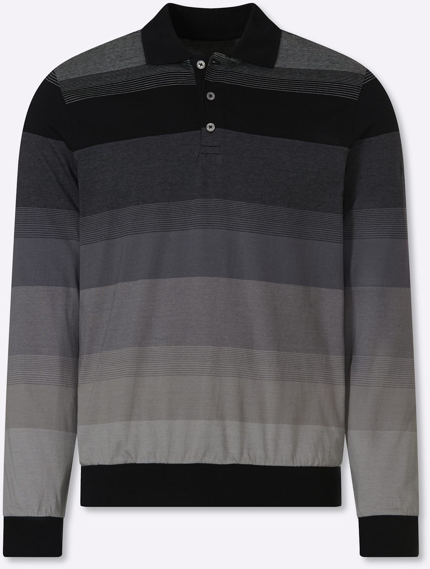 Marco Donati Langarm-Poloshirt »Langarm-Shirt« 1
