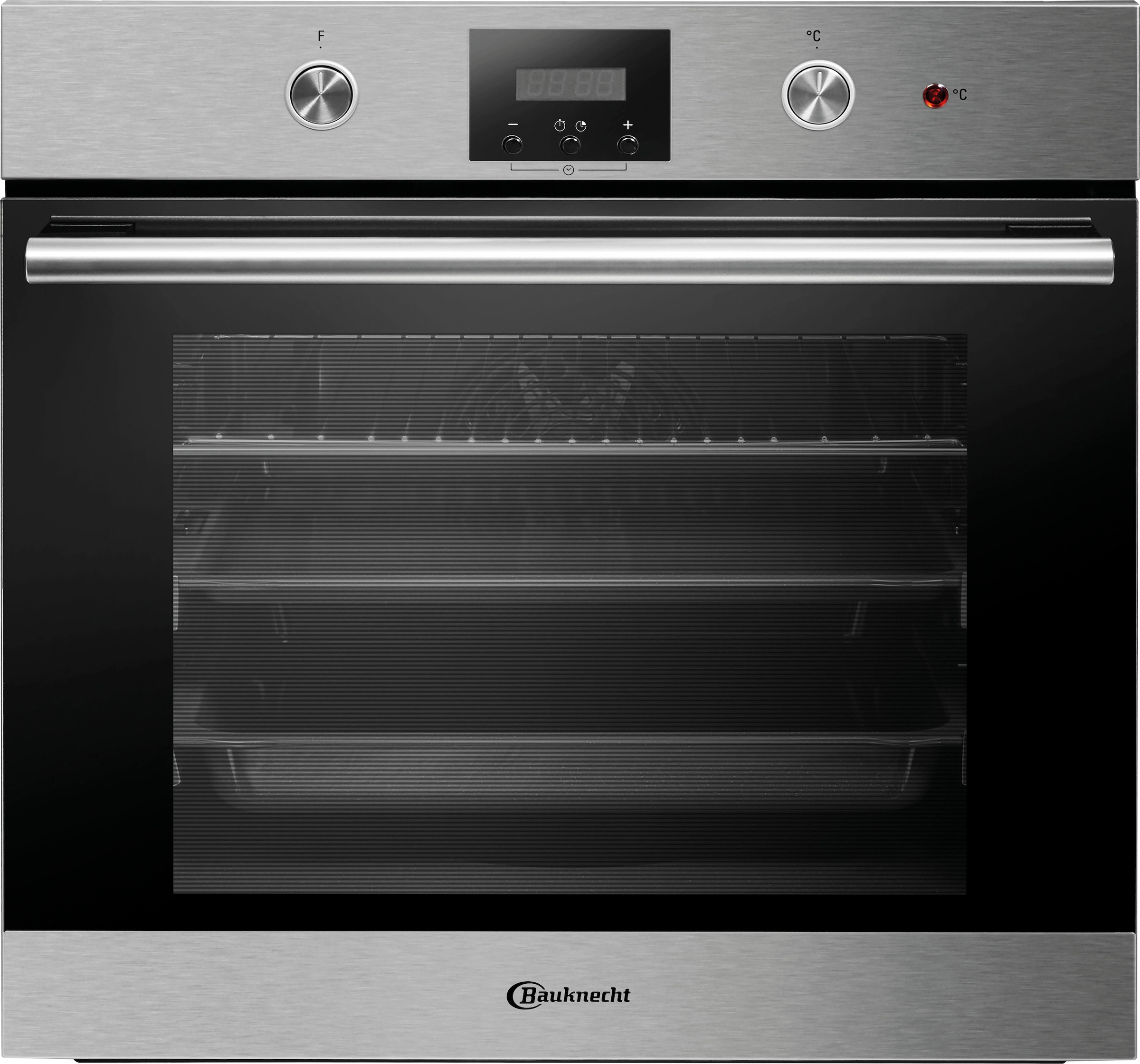 BAUKNECHT Einbaubackofen  »BAR2 KN5V2 IN«, mit 2-fach-Teleskopauszug