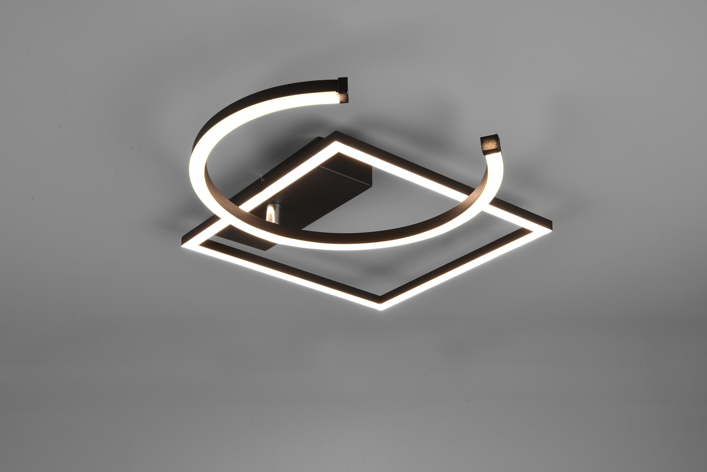 REALITY Leuchten LED Deckenleuchte »PIVOT«, 1 flammig, Leuchtmittel LED-Modul | LED fest integriert, über Wandschalter dimmbar, zur Wand-und Deckenmontage geeignet