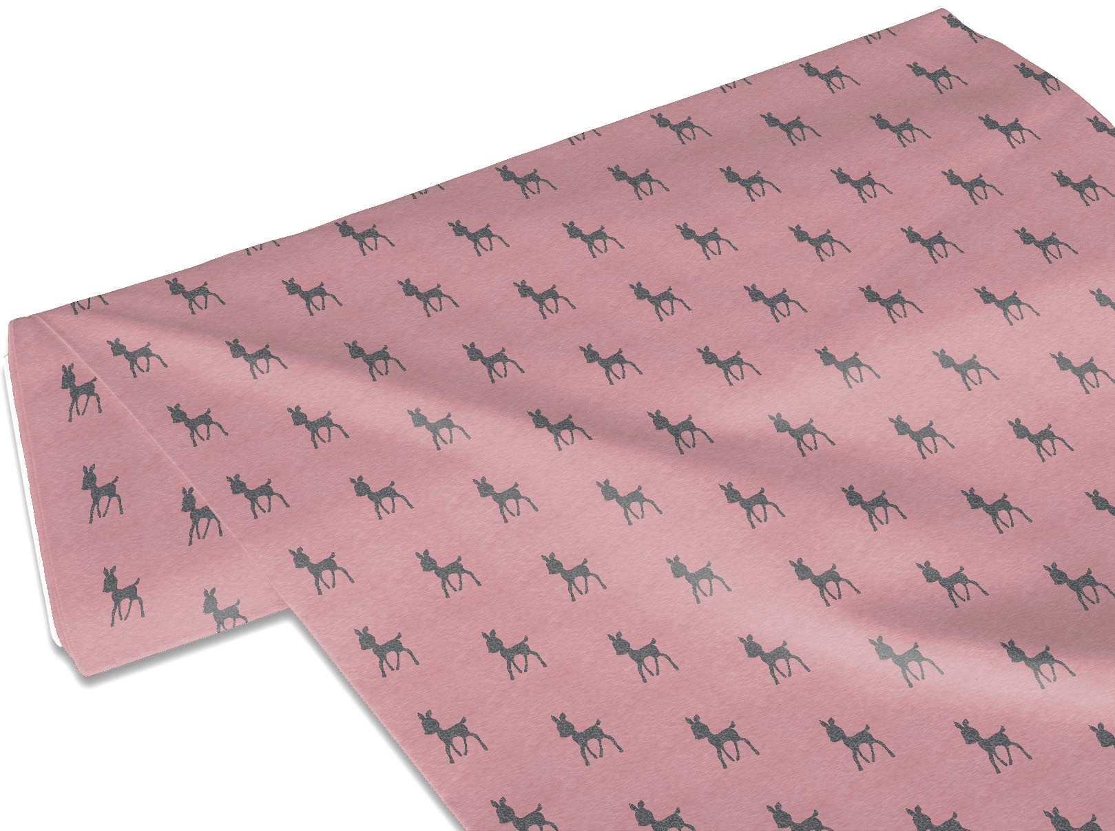 my home Stoff »Bambi Glitzer«, (1 St.), Meterware, Breite 155cm