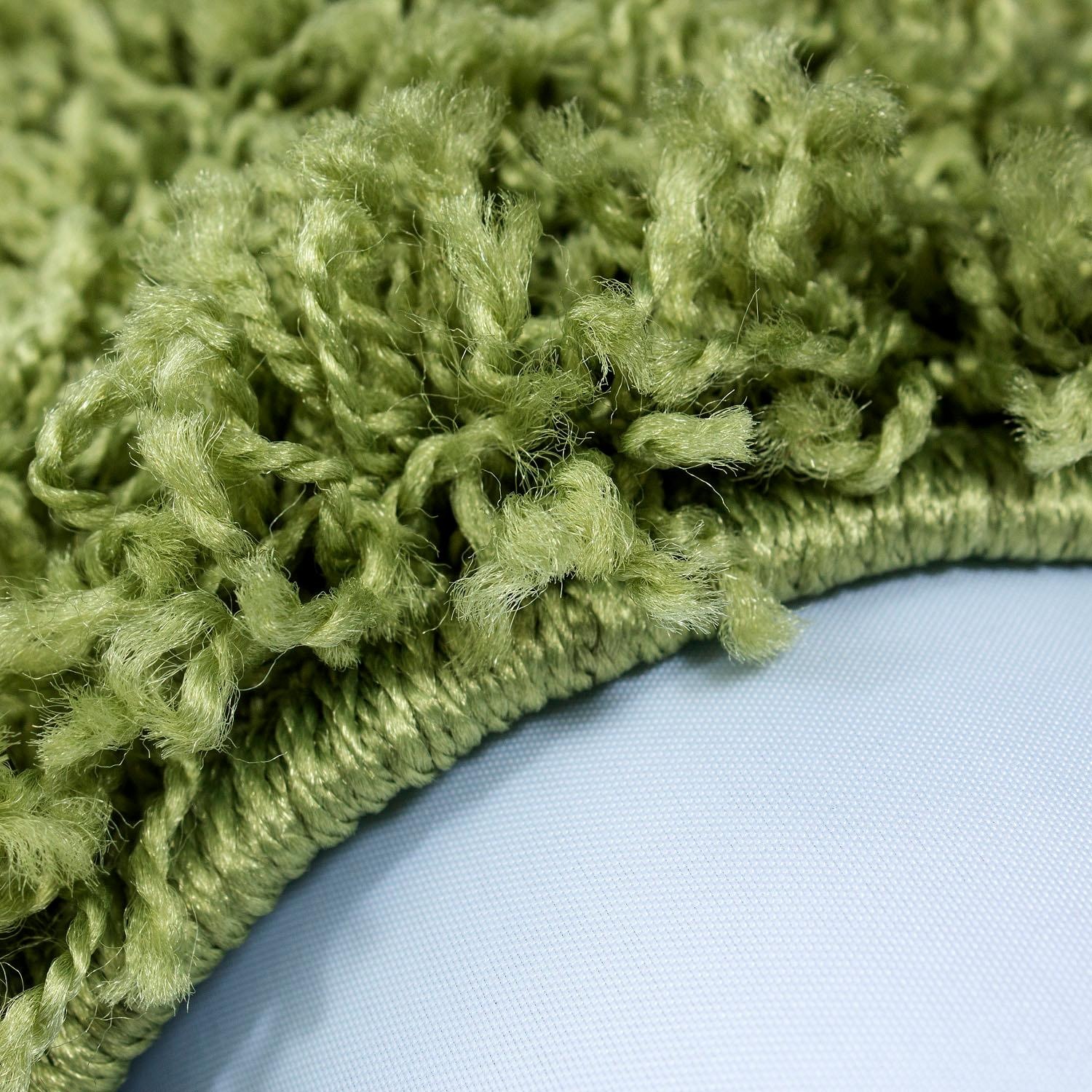 Ayyildiz Teppiche Hochflor-Teppich »Life Shaggy 1500«, rund, 30 mm Höhe, auch in rechteckig, Wohnzimmer, Langflor, große Farbauswahl
