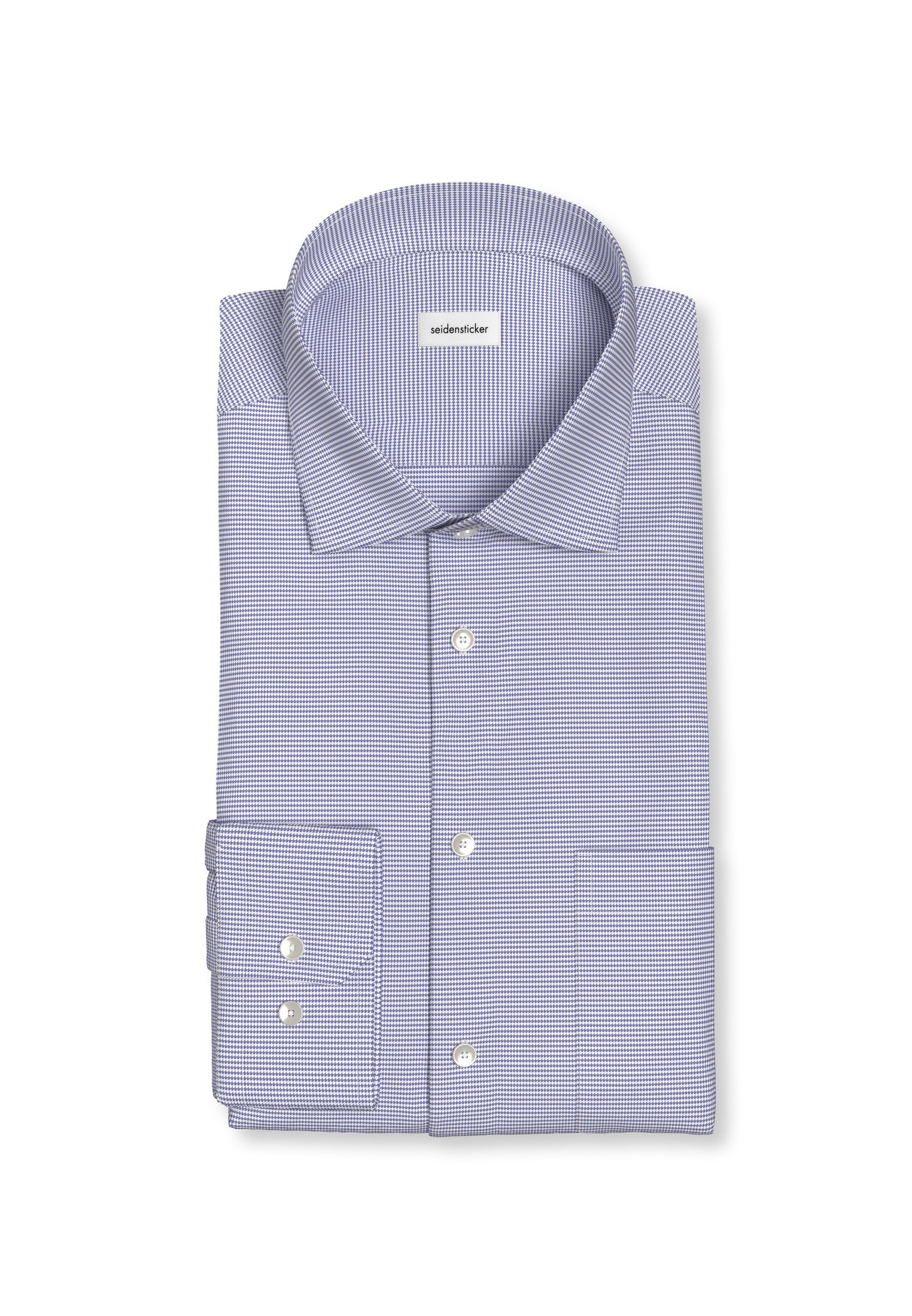 seidensticker Businesshemd »Schwarze Rose« Regular 1/1 Extra lang Kentkragen Struktur