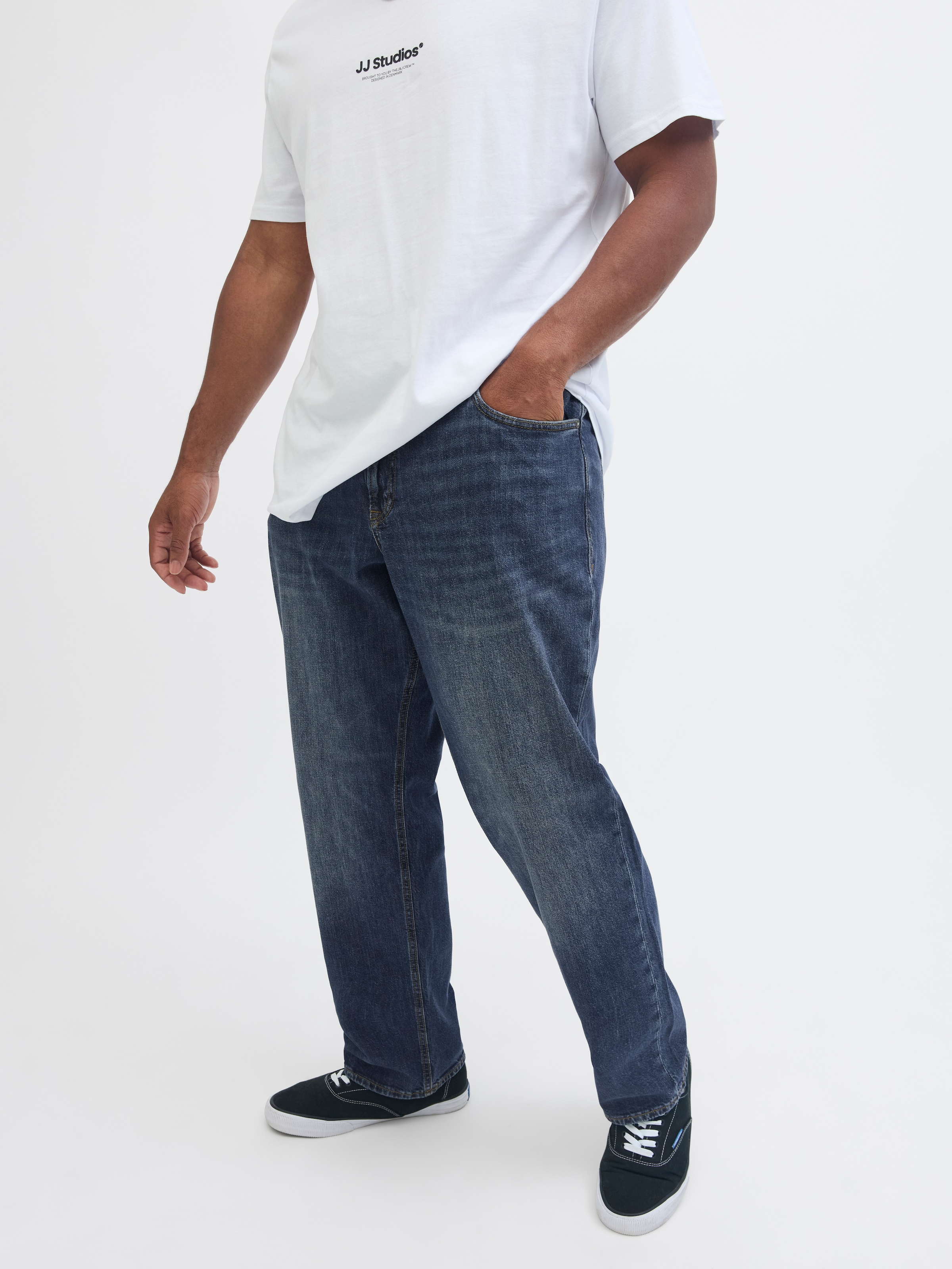 Jack & Jones PlusSize Tapered-fit-Jeans »MIKE ORIGINAL«, Bis Weite 48