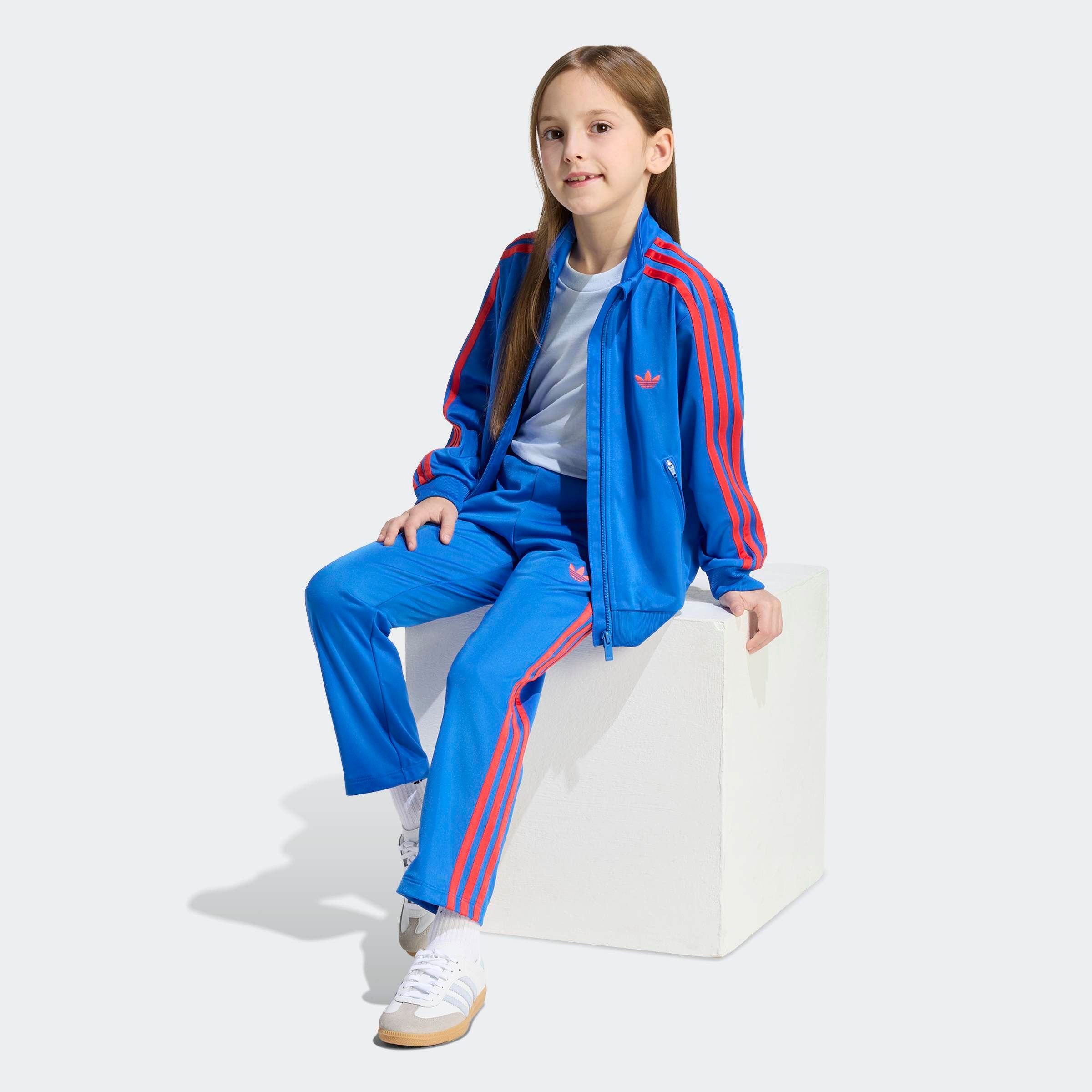 adidas Originals Trainingsanzug »FIREBIRD« 2 tlg. für Kinder, zweiteiliges Set, aus Polyester