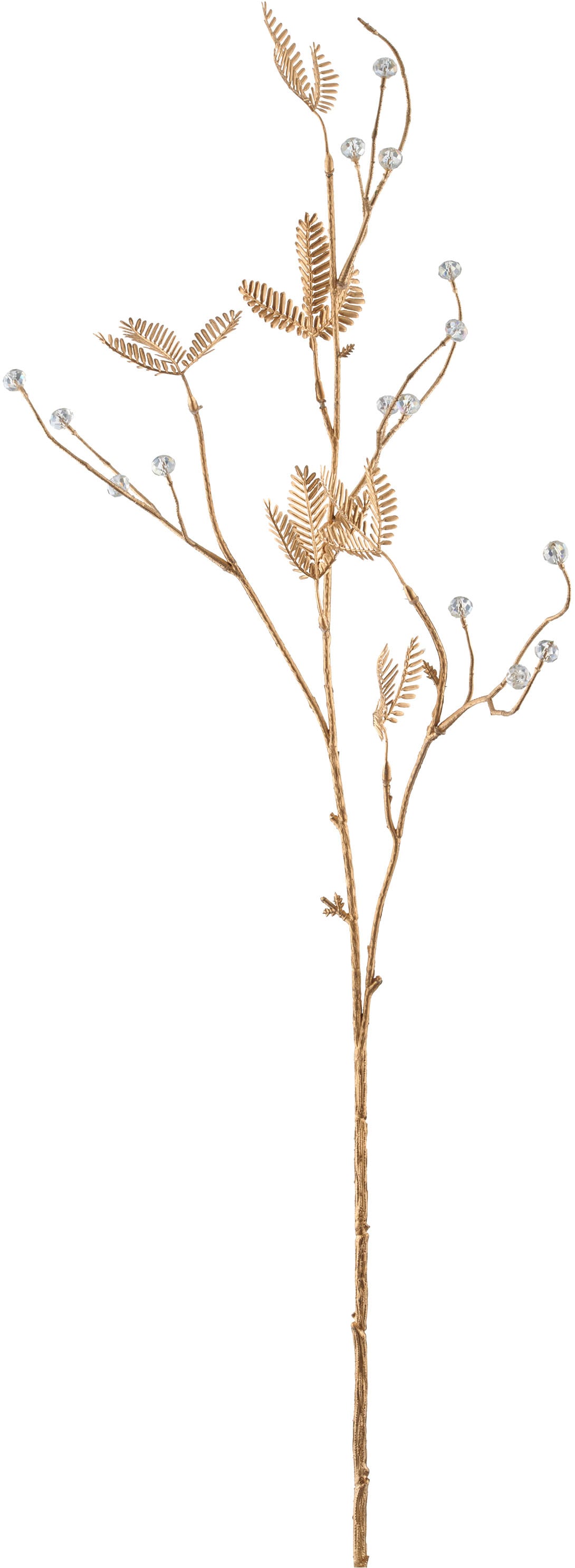 Creativ green Kunstzweig »Blattzweig« in festlicher Farbe