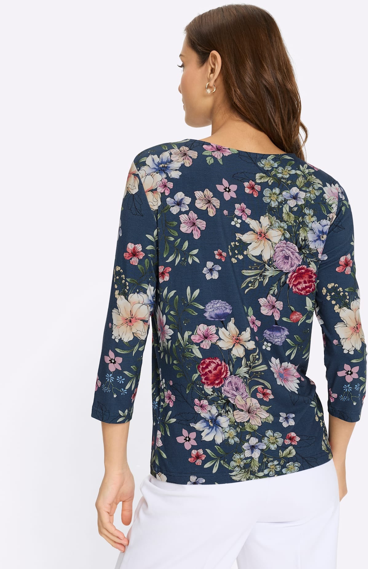 Lady 3/4-Arm-Shirt »Rundhals-Shirt« 1 tlg.