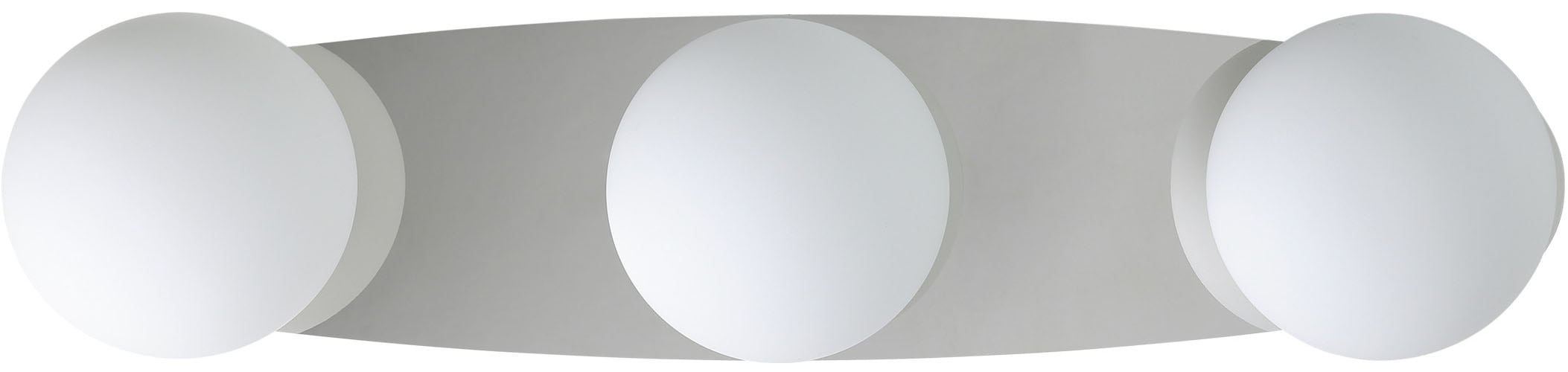 EGLO LED Deckenleuchte »CASTROVIDO Wand- / Deckenlampe - Stahl - G9 - 3X4,2W - IP44« G9 1 Stk. Wohzimmerlampe, Esszimmerlampe, Flur, Schlafzimmer, L58 x B13 x H16 cm