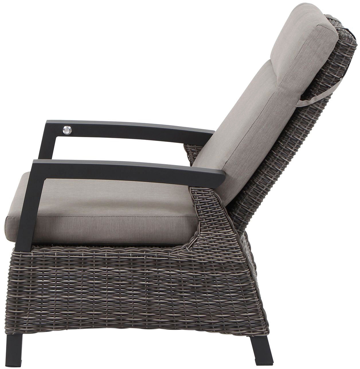 Siena Garden Gartenlounge-Set »Corido« Set, 8 Stk. tlg. bestehend aus 4 Sesseln und 4 Auflagen