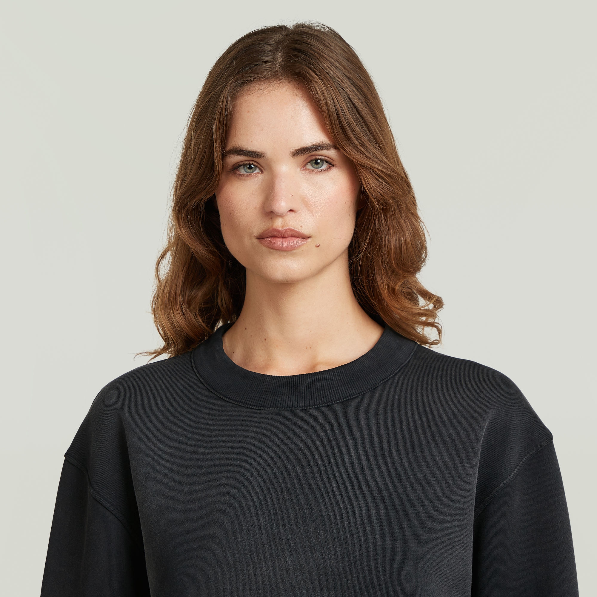 G-STAR Sweatshirt »Unit Relaxed wmn«, aus Baumwolle, Rundhalsform
