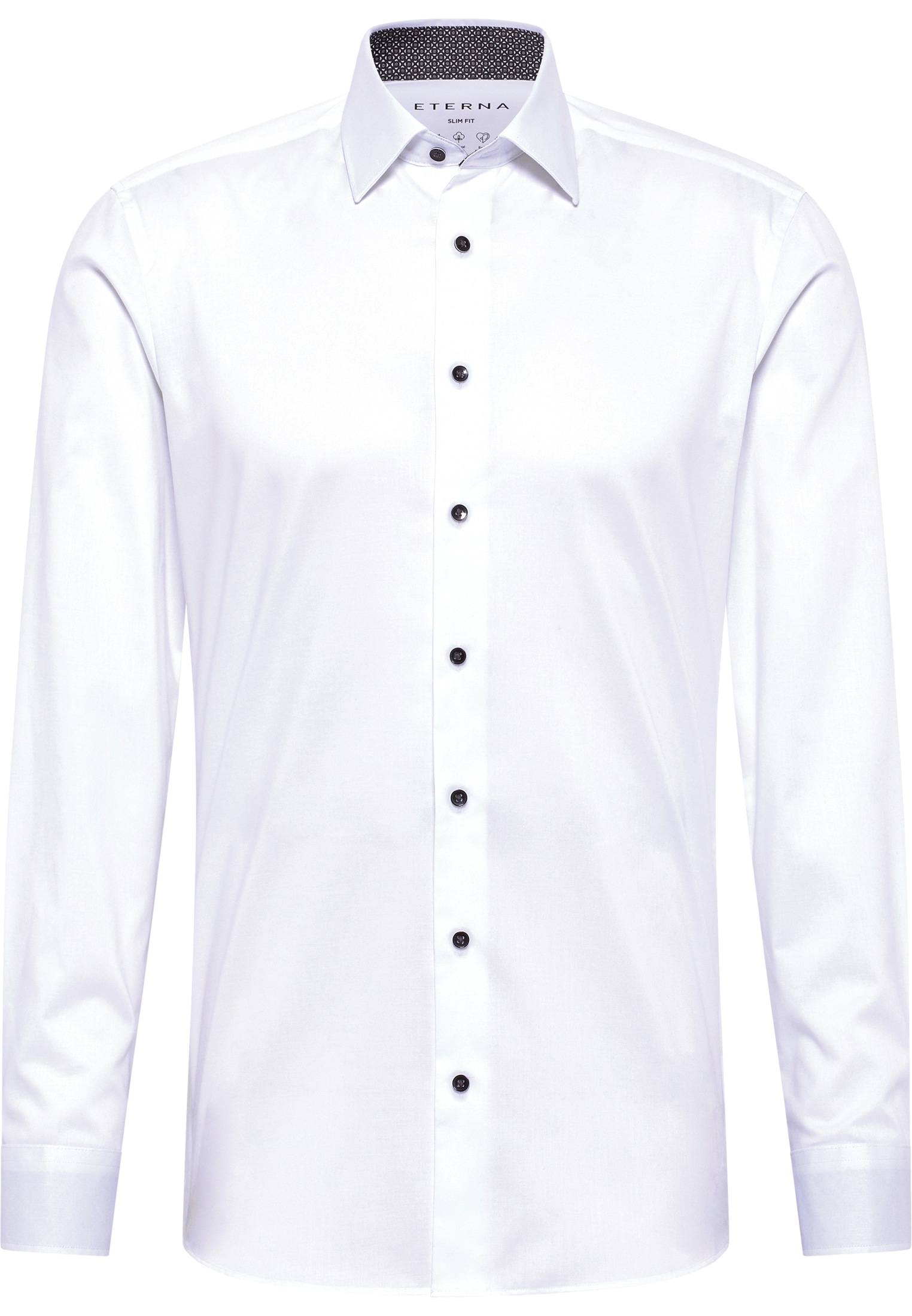 Eterna Langarmhemd »SLIM FIT«, NON IRON (bügelfrei)