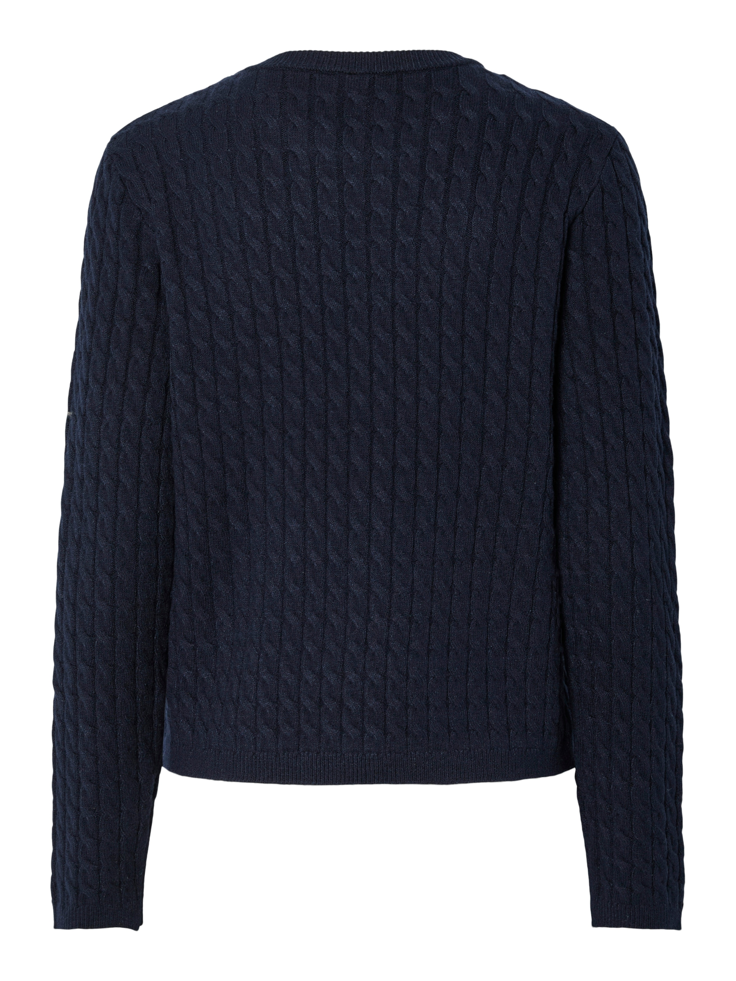 pieces Strickpullover »PCFIA LS CABLE KNIT NOOS BC«