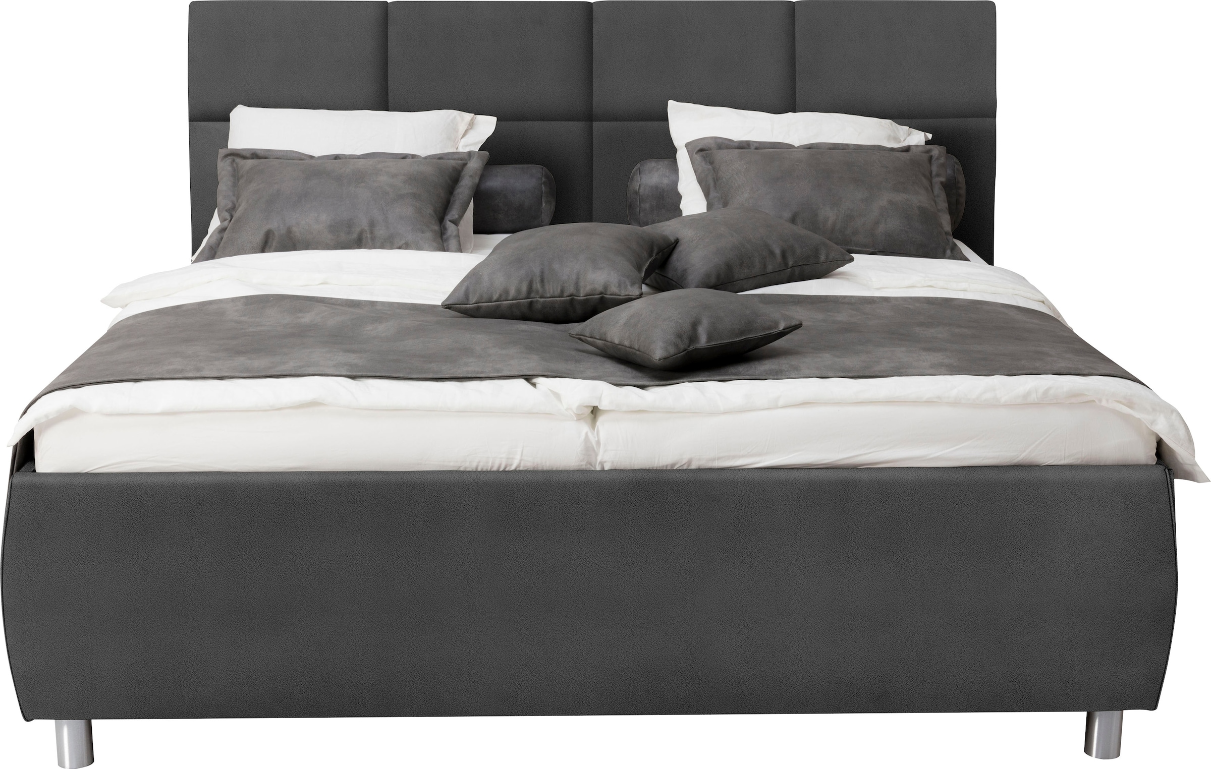 alina Polsterbett »Nadina« wahlweise mit Matratze und Lattenrost, in verschiedenen Größen