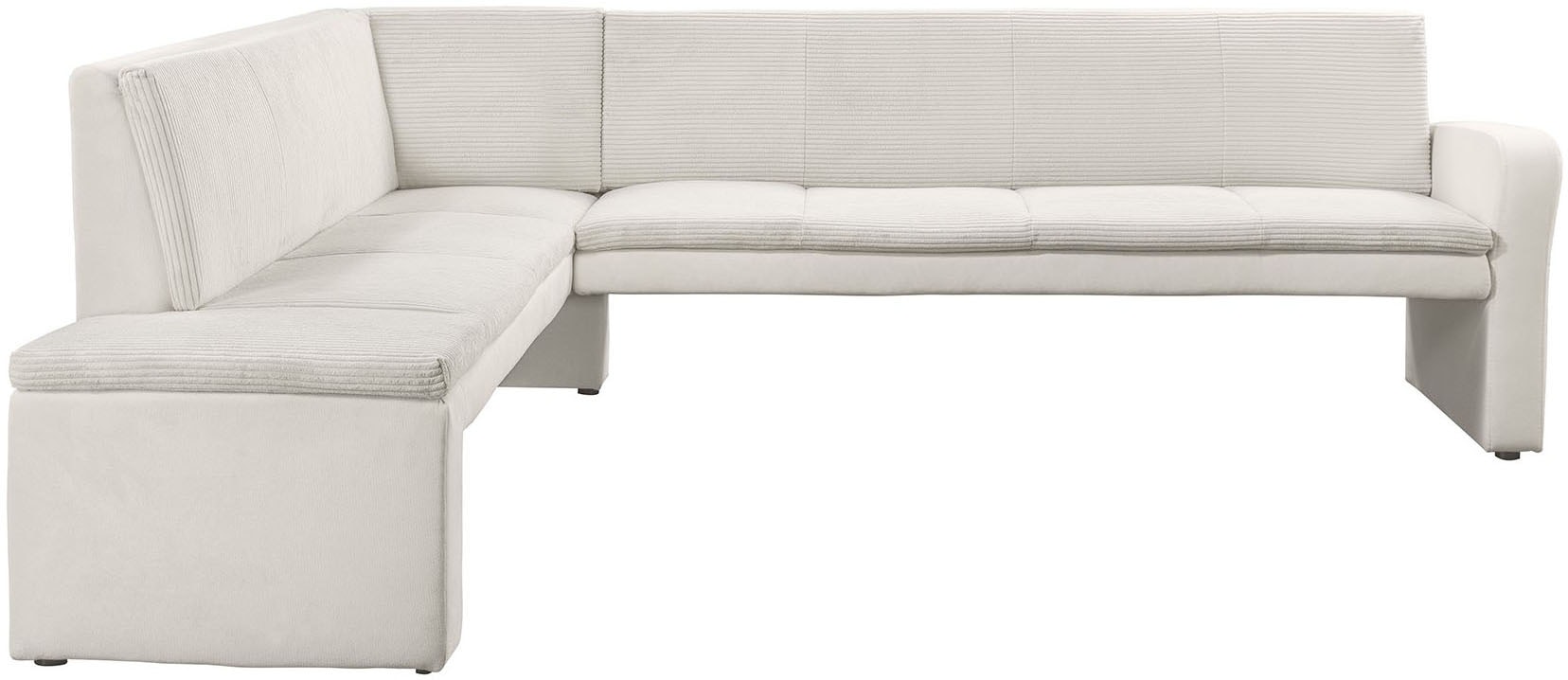 exxpo - sofa fashion Eckbank »Cortado, elegant und modern mit hohem Sitzkomfort« hohe Bodenfreiheit, schöne Detailverarbeitung