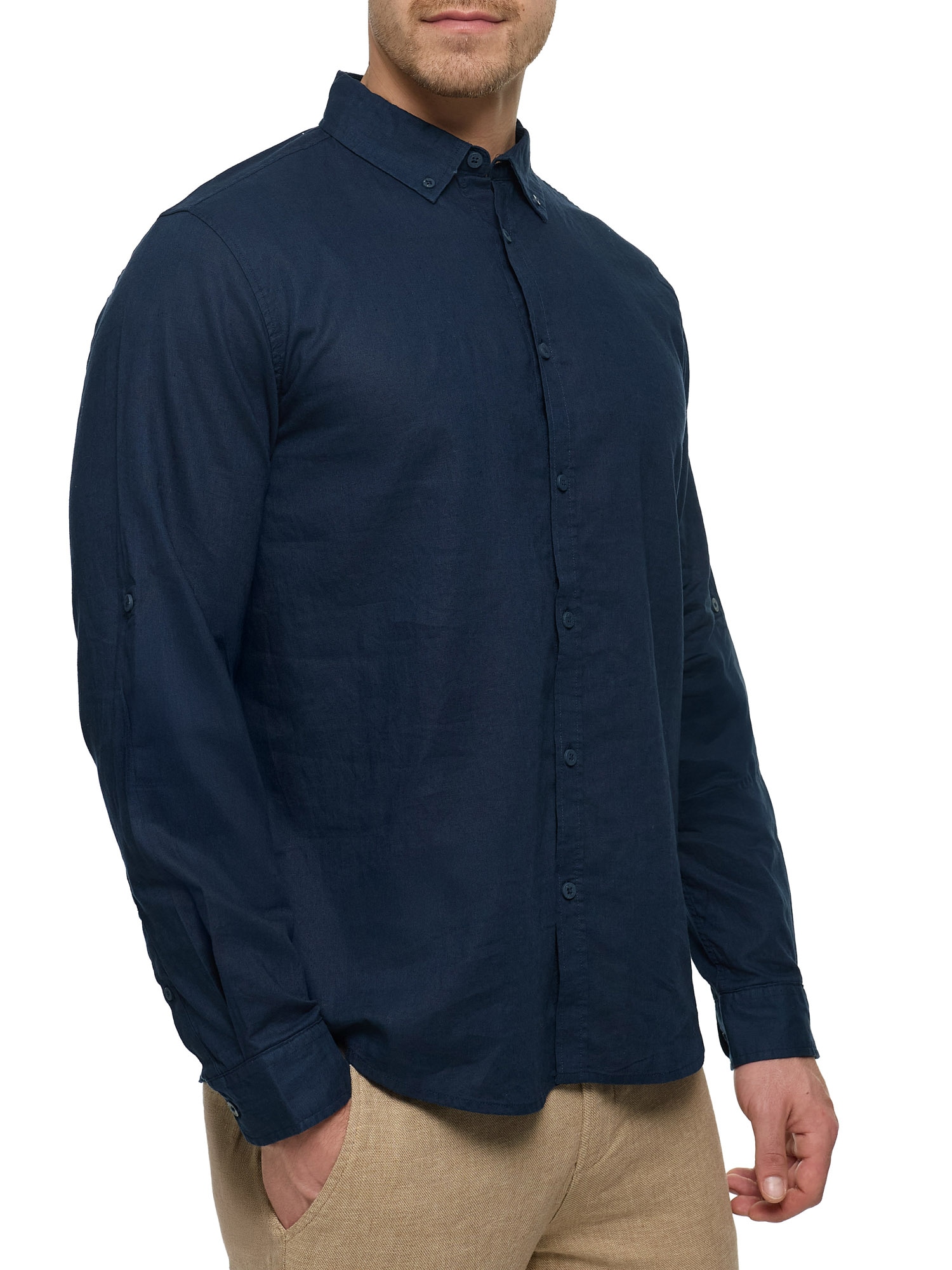 Indicode Langarmhemd »INBrayden«