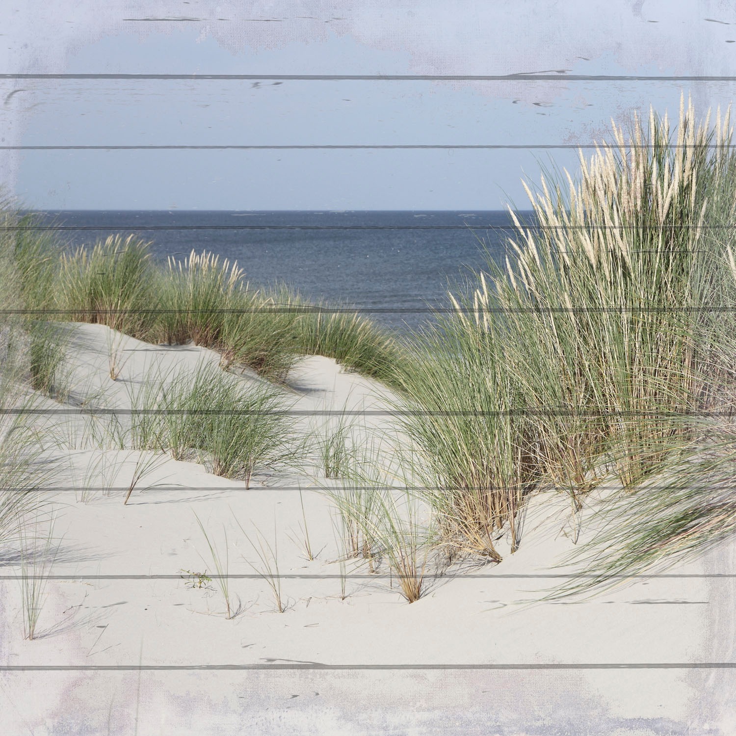 queence Holzbild »Langeoog«, Strand, (1 St.)