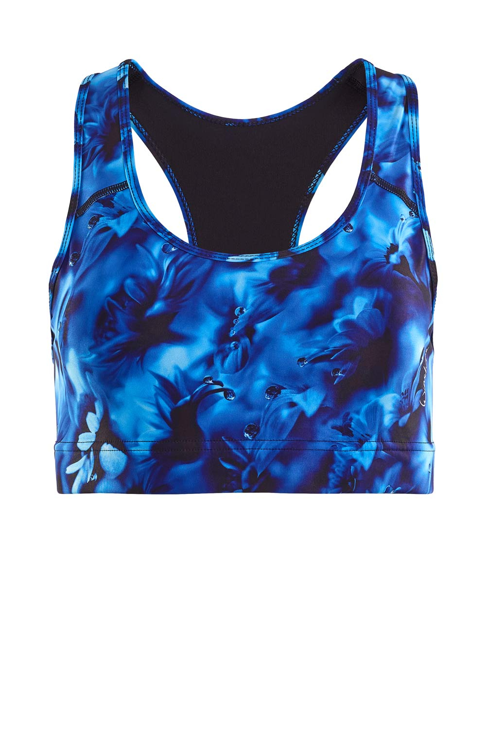 Sport-Bustier »SB101-Blue-Rainflowers«, Functional