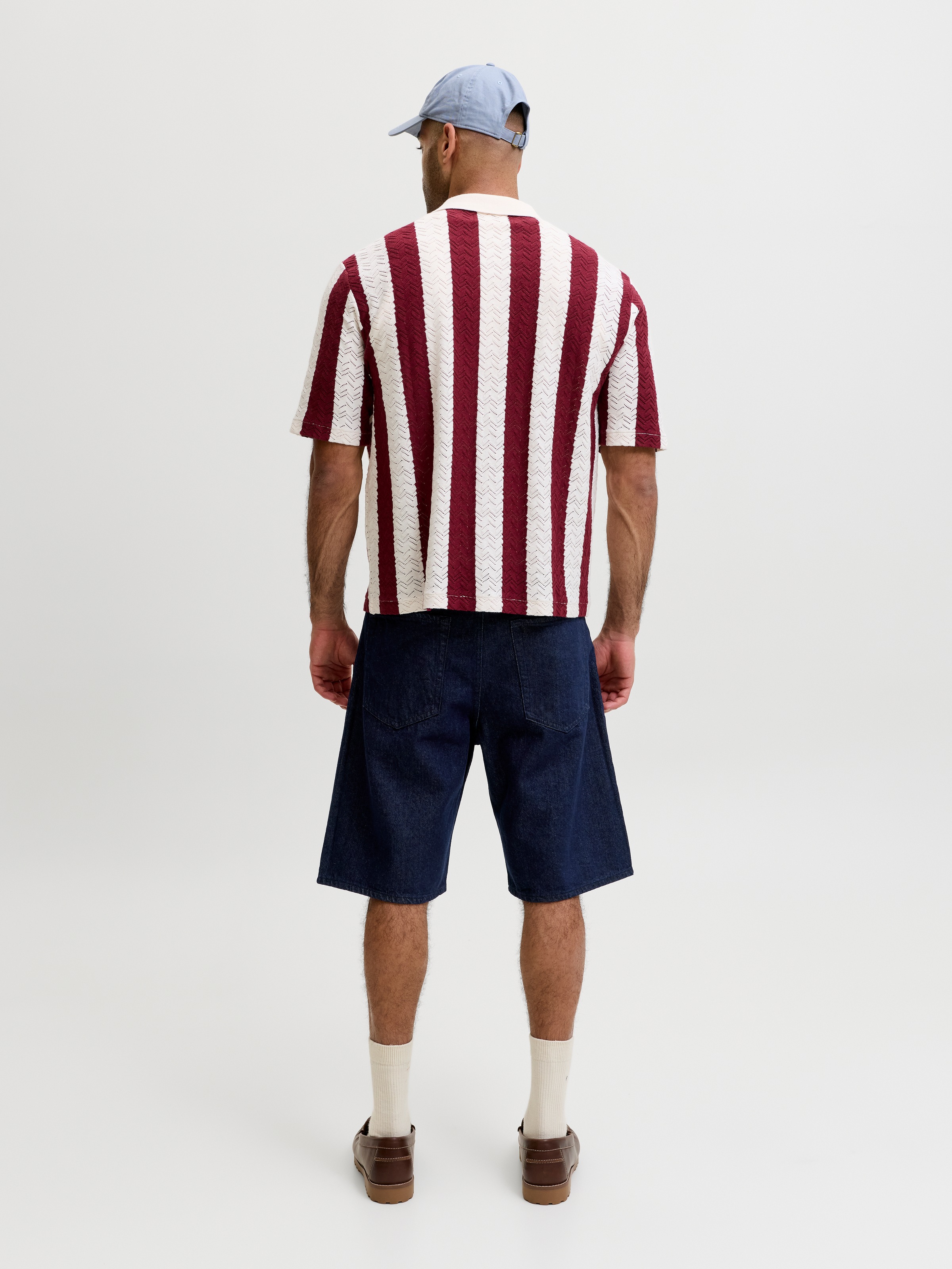 Jack & Jones Jeansshorts »JJIALEX JJORIGINAL SHORTS AT 054 ST LN« Baumwolle, baggy fit
