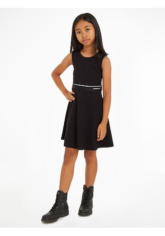 Skaterkleid »LOGO TAPE SLEEVELESS PUNTO DRESS«, Kinder bis 16 Jahre