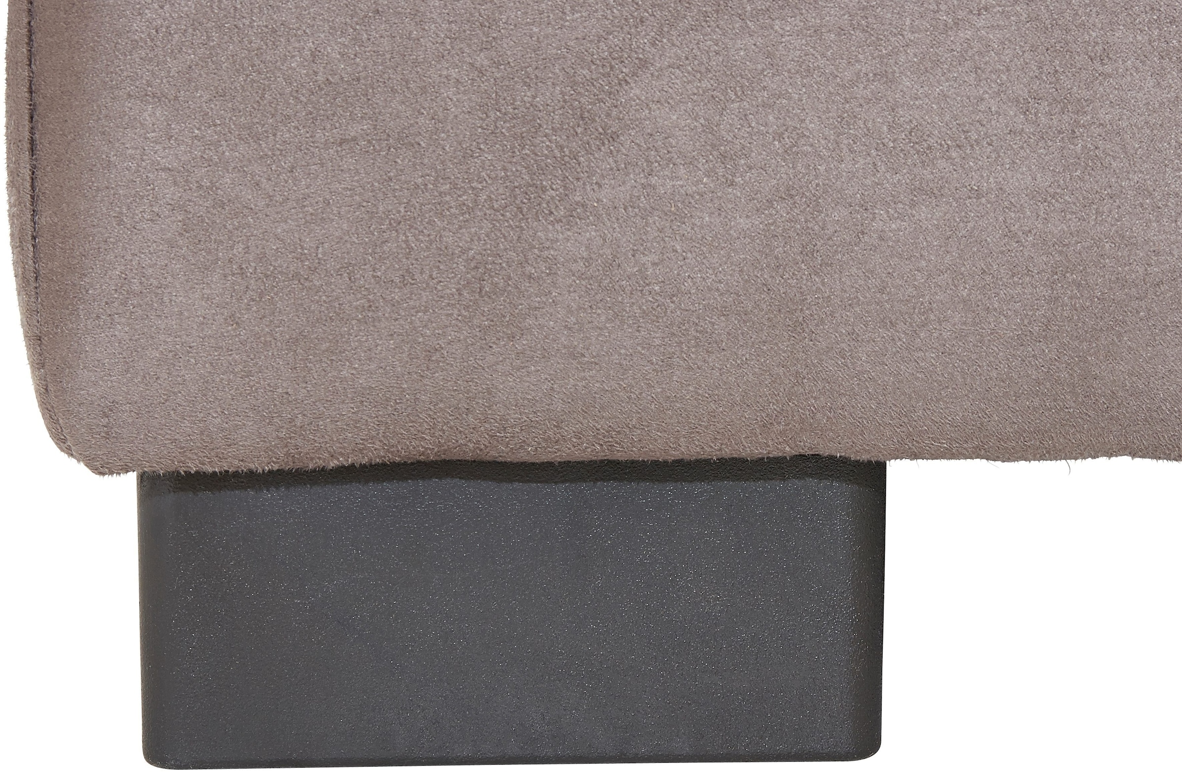COTTA Polstergarnitur »Royale L-Form«, (Set), Set bestehend aus: Ecksofa & Hocker