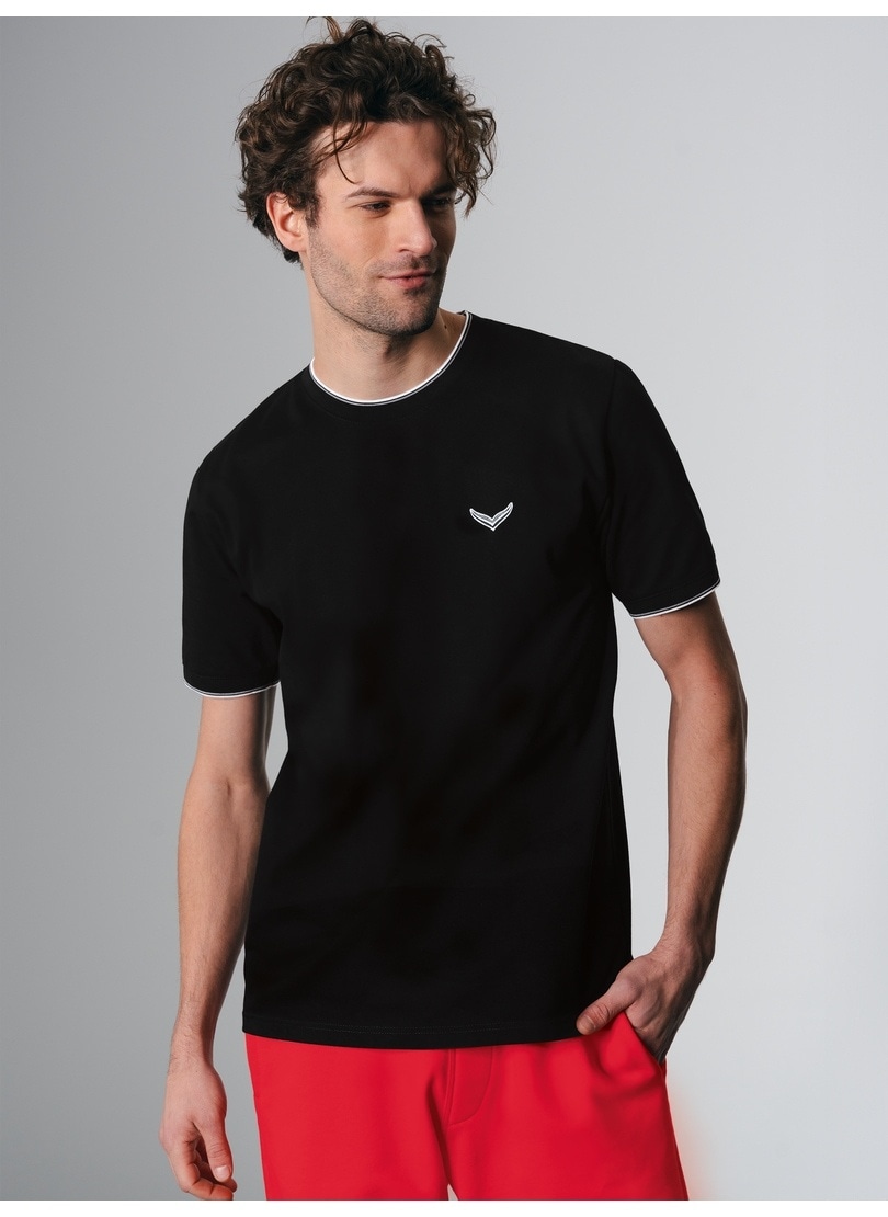 Trigema T-Shirt »TRIGEMA T-Shirt in Piqué-Qualität«, (1 tlg.)