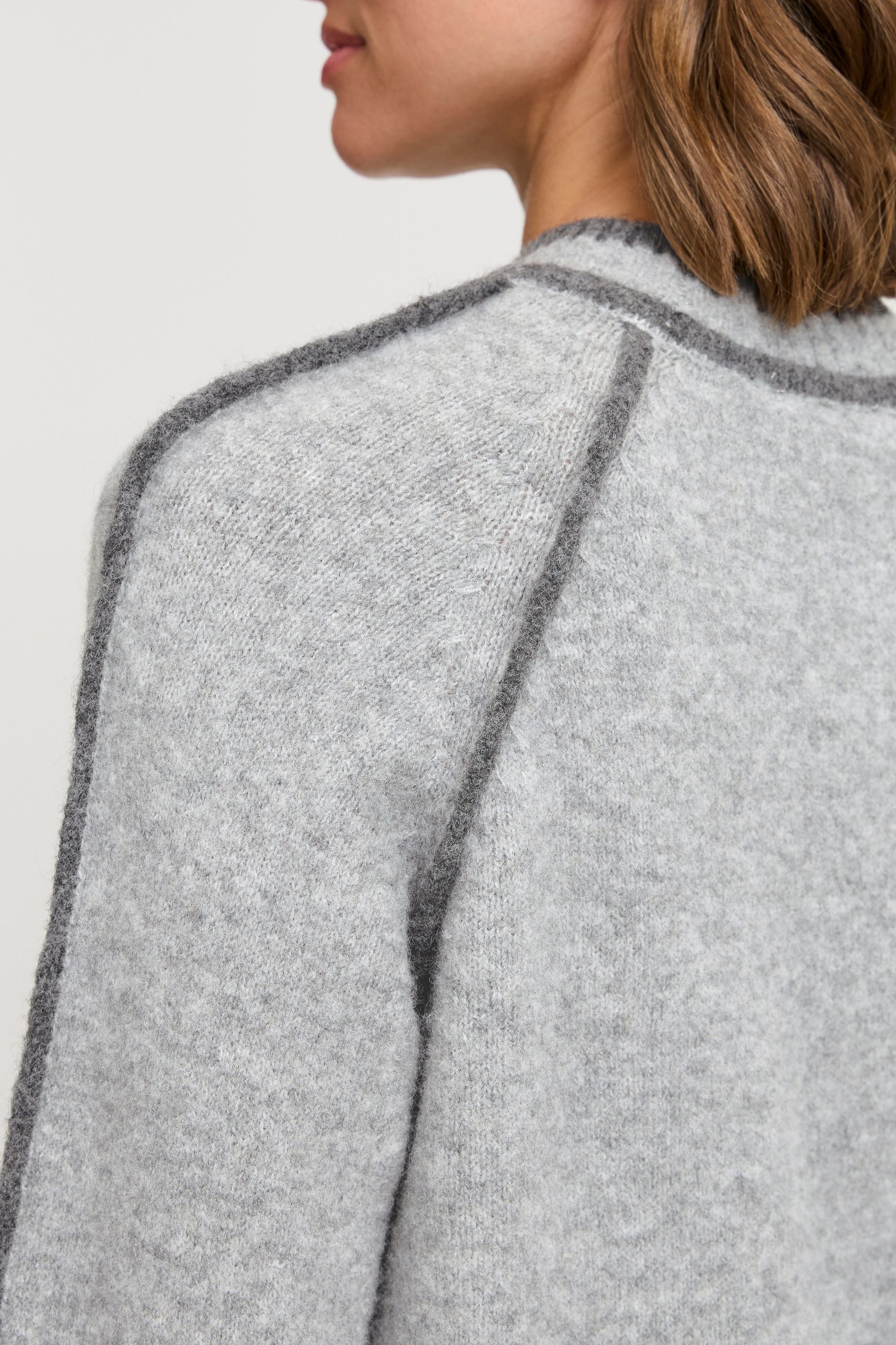 b.young Strickfleece-Pullover »Strickpullover BYNINNA W. TURTLENECK -«