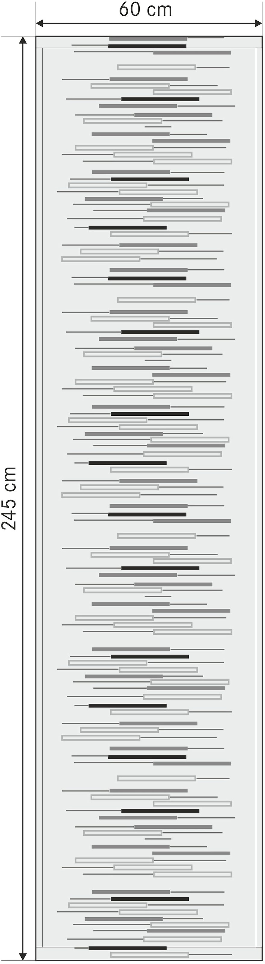 Schiebegardine Happy HxB: bei inkl. Befestigungszubehör St.), Home OTTO kaufen (1 »MIGNON«, 245x60,