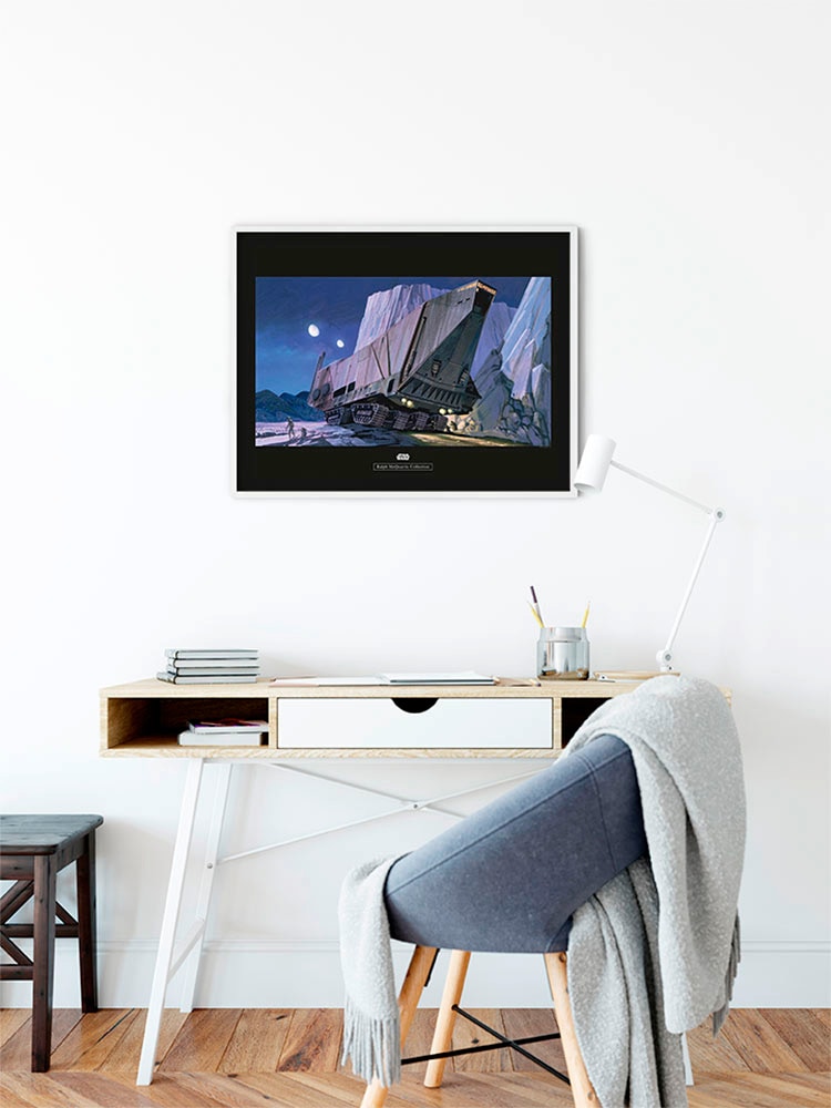 Komar Bild »Star Wars Classic RMQ Sandcrawler«, Star Wars, (1 St.), Wandbild zur Dekoration im Kinderzimmer - ohne Rahmen
