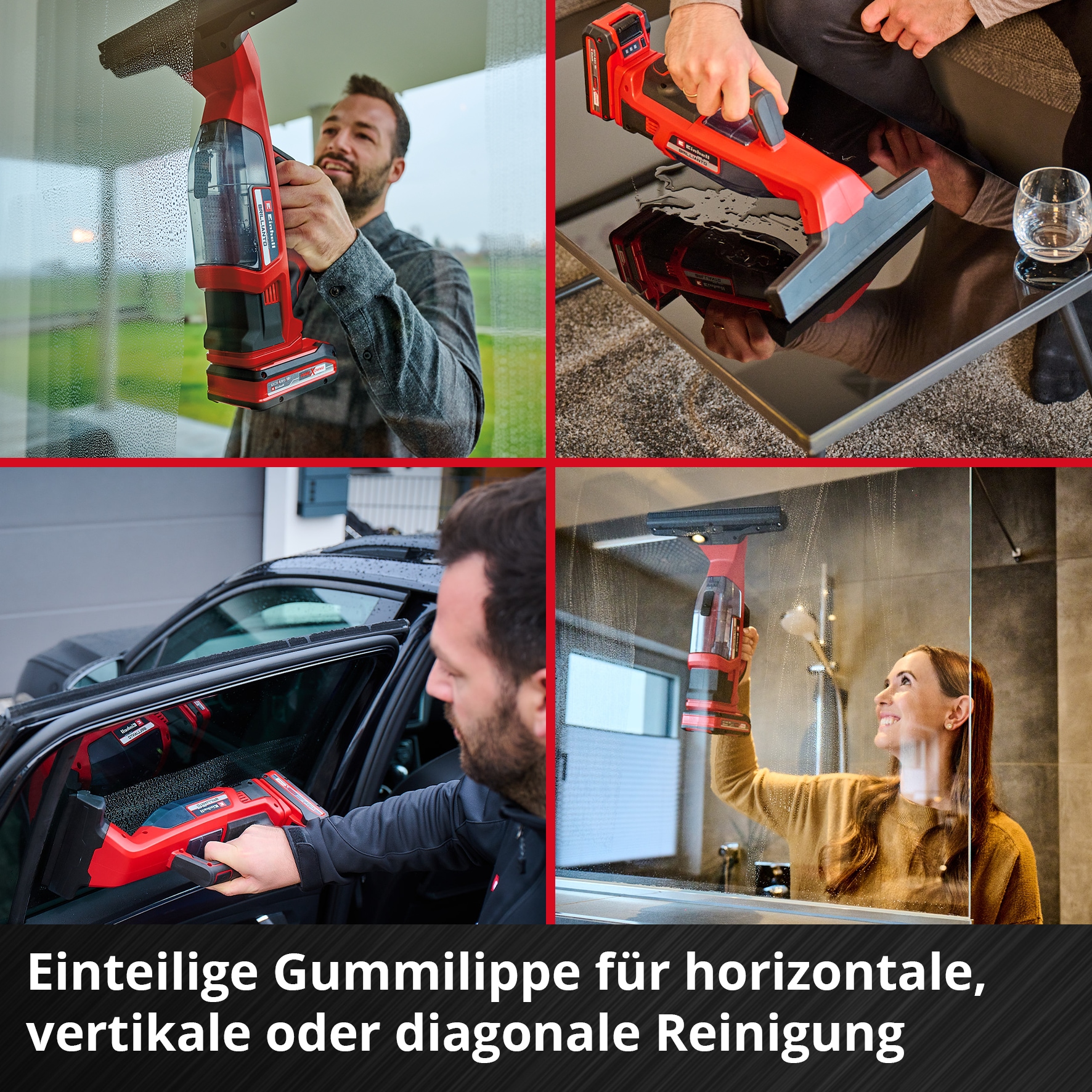 Einhell Akku-Fensterreiniger »BRILLIANTO«, inkl. Akku